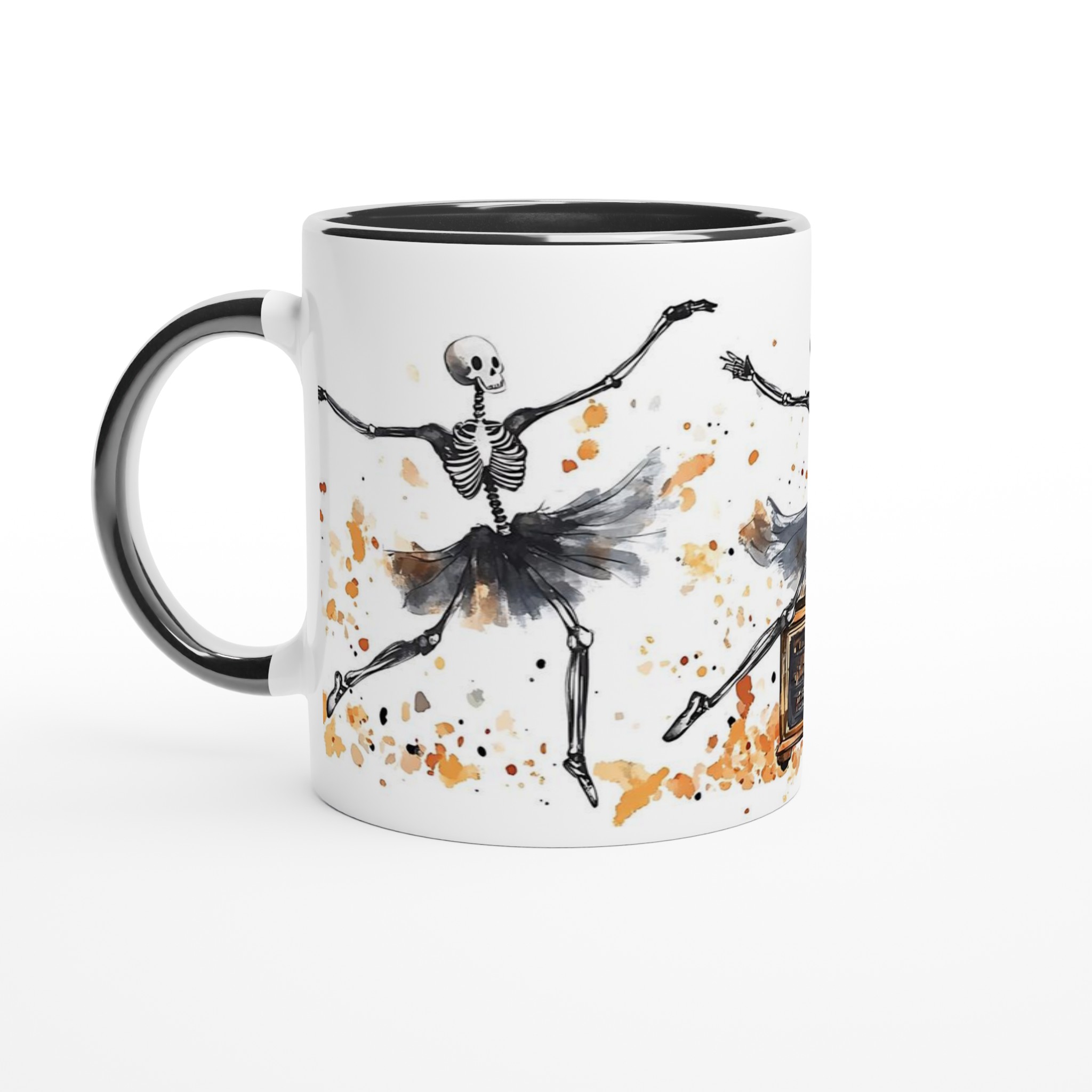 Dansande Skelett Balett Mugg – Livfull Konst för Kaffestunden i Valfri Färg 4 5063cb18-bd98-4d59-ae25-189402789d60