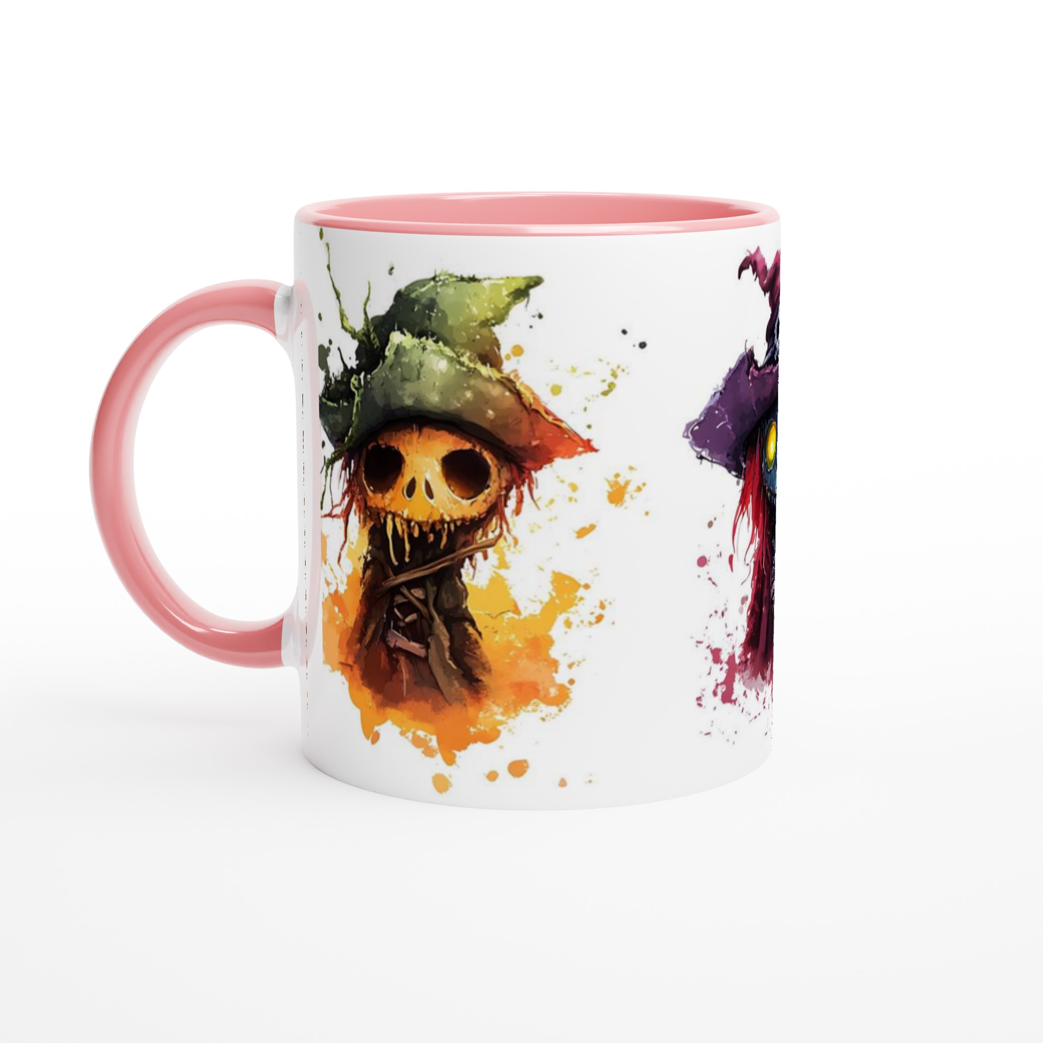 Mörk & Magisk Keramisk Mugg - Akvarell Zombie Häxmotiv i Ditt Val av 7 Färger 6 50d692ed-b026-4f19-b872-2534c63a0477