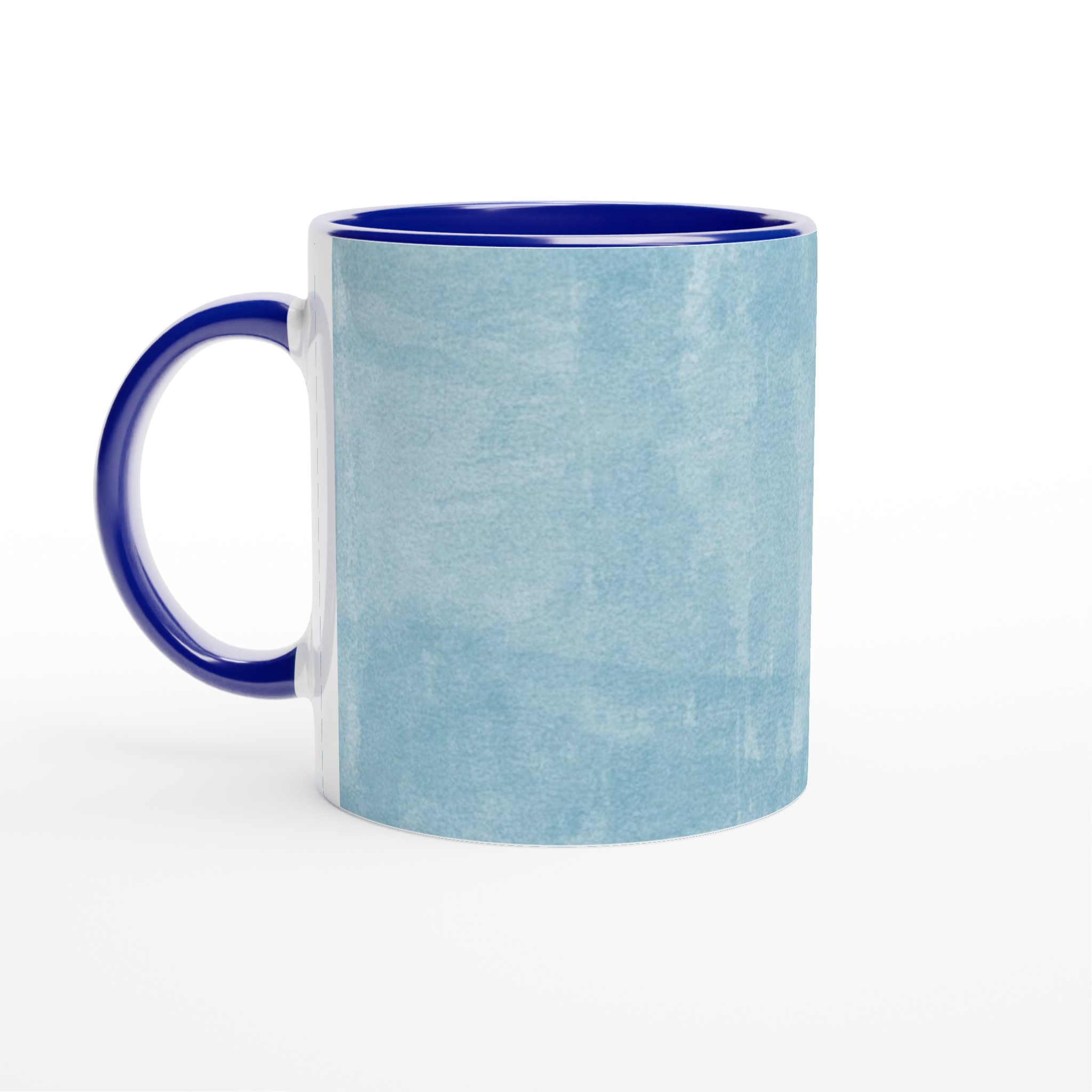 Vit 11oz keramisk mugg med kaxig fiskdesign – välj din favoritfärg i sju nyanser 2 5103fcb6-feeb-4242-a273-c32ca5ce783a
