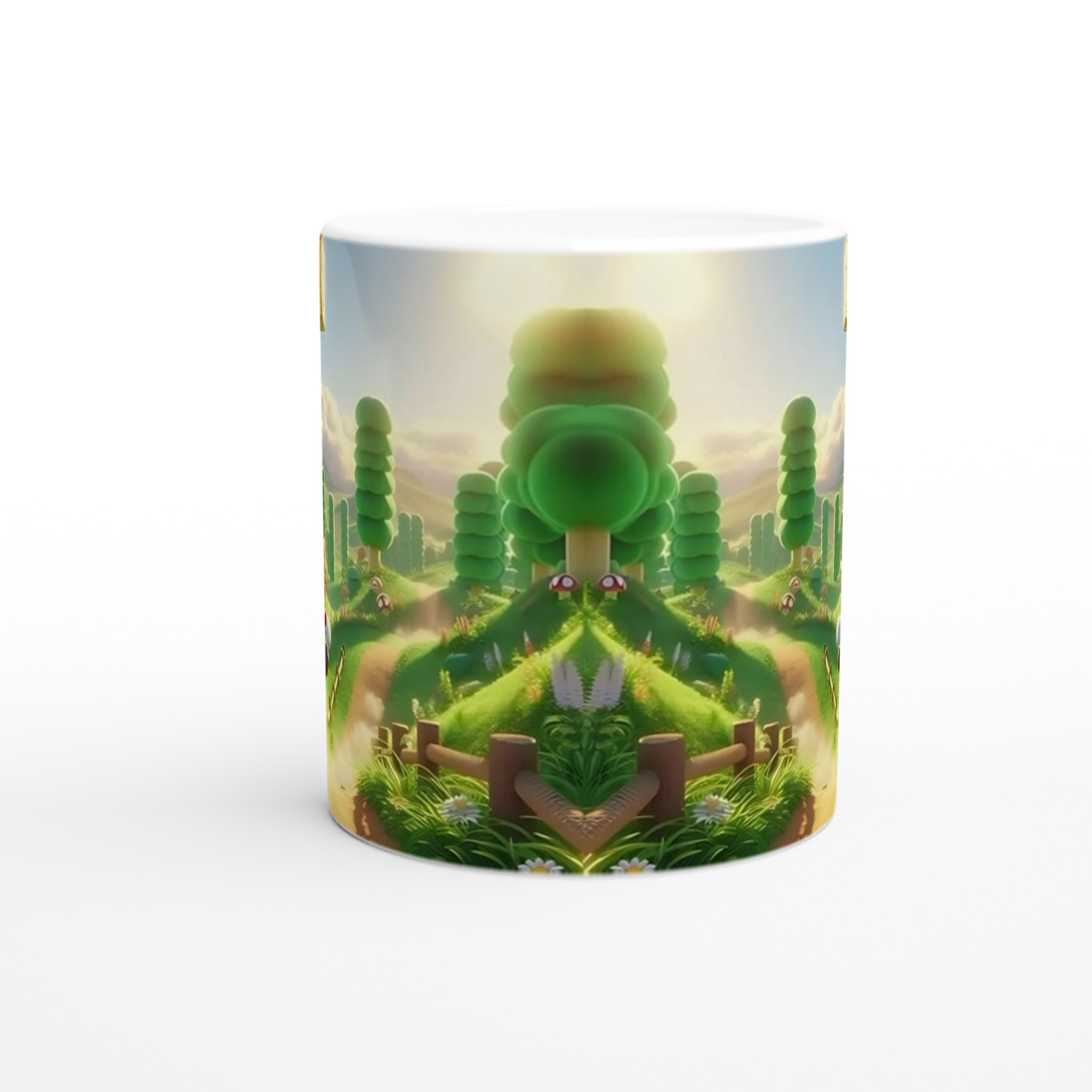 Vit 11oz keramisk mugg med spelinspirerad design i sju livfulla färger 8 5132ff62-0a25-42f5-9b65-d057b5d091e5