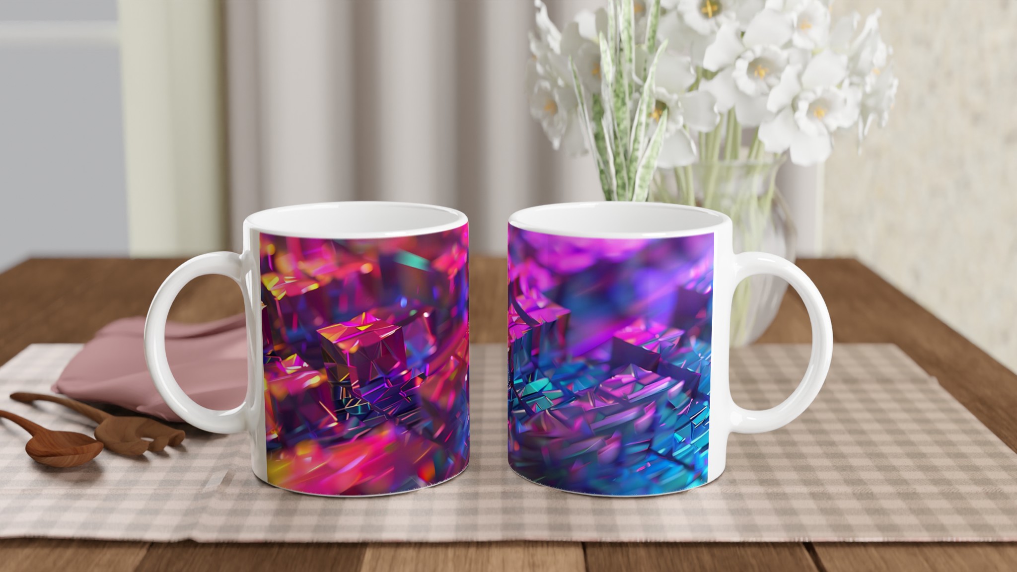 Neon Prism 11oz Keramikmugg – Glänsande Färgskala för Ditt Kaffe 10 514fb8a0-2ee4-4b30-b99e-f14201fa335c