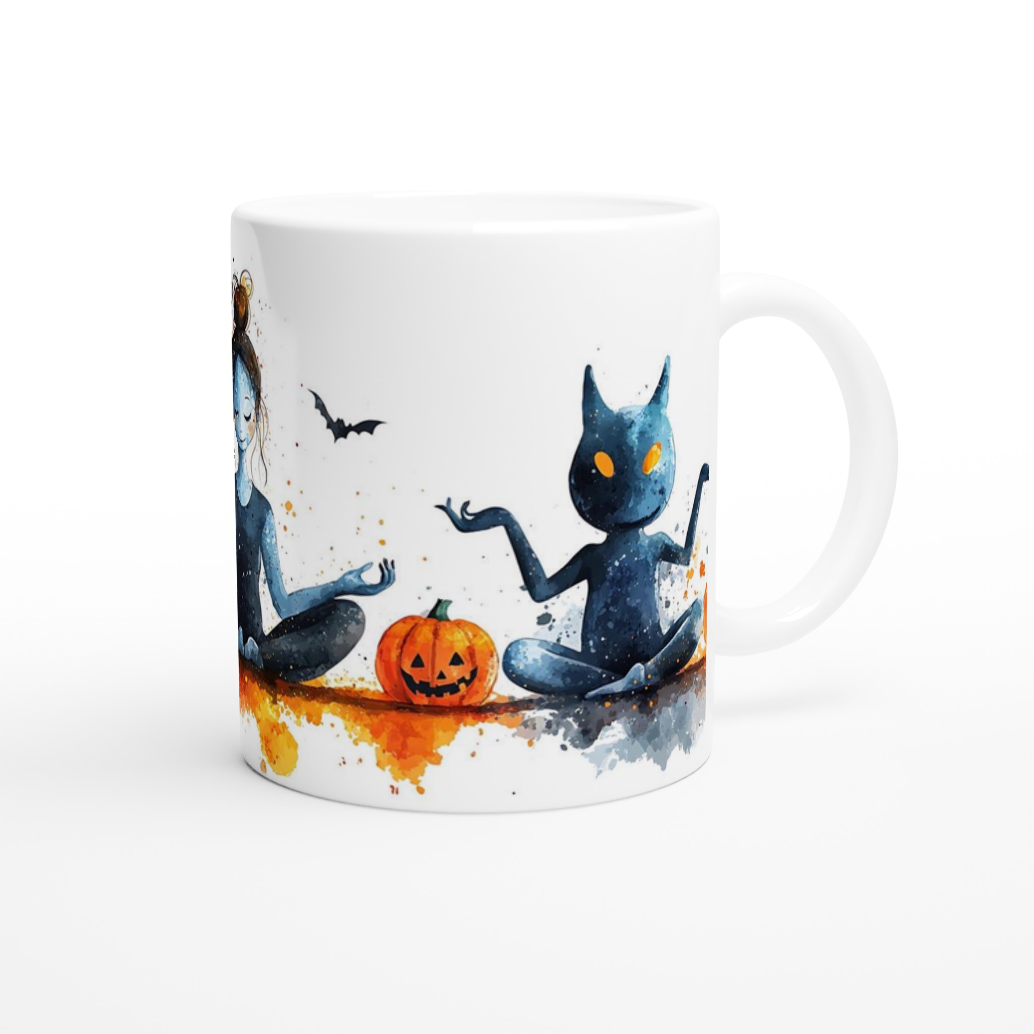 Zen Halloween Watercolour Mugg – Avkopplande Spöken & Pumpor i Din Favoritfärg! 9 516aef46-2155-4d0e-8050-babe31714df2