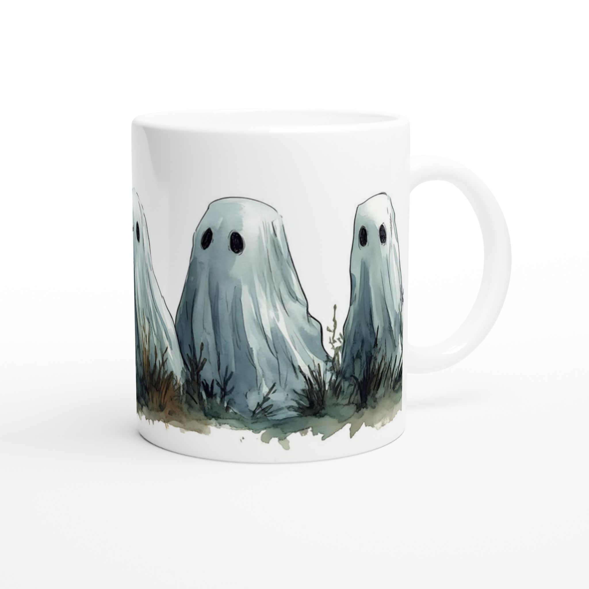 Spöklik sötma: 11oz Keramisk Mugg med bedårande spöken, finns i sju fängslande färger! 9 51956e59-a028-409d-bbd5-22899296d83e