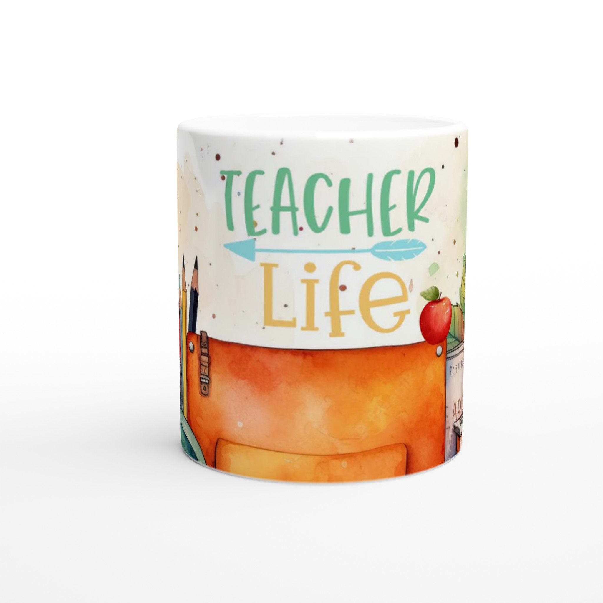 Teacher Life Keramisk Mugg 11oz med färgglad design – välj mellan flera glada keramfärger 8 51acb428-4d64-4a95-a7c0-410ddeb272bc