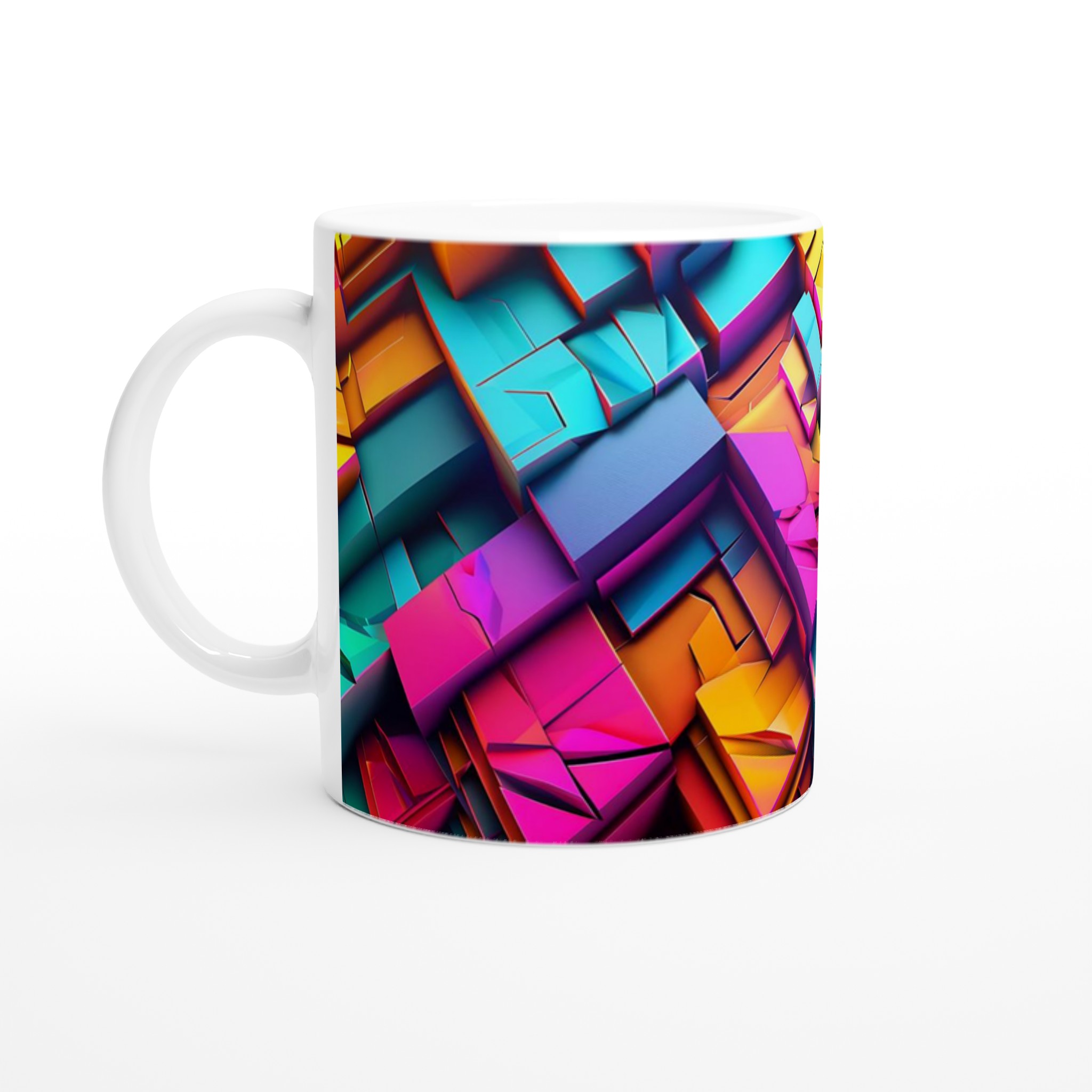 Abstrakt Geometrisk 11oz Keramisk Mugg – Färgglad Explosion för Din Favoritdryck 1 524aac8b-b2ae-44ba-af92-9a7e3dd4d7ed