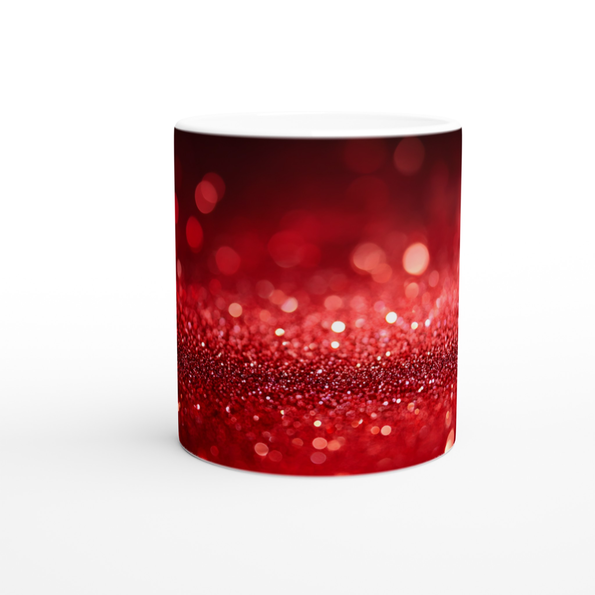 Glittrande Röd Keramisk Mugg – 11 oz För Din Vardagslyx i Valfri Färg 8 52824a7e-ba80-48d3-af39-0299c1eaf2cd