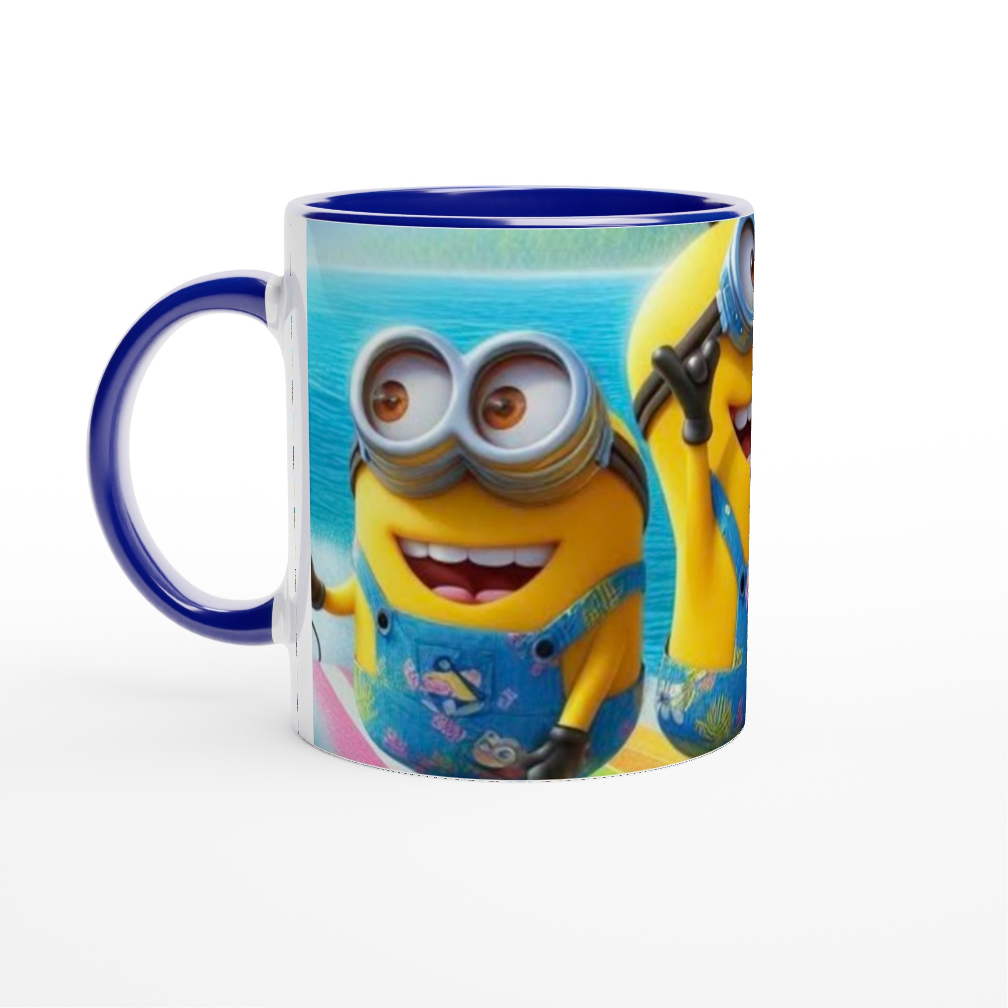 Vit 11oz Keramisk Mugg med Färgstarkt Roligt Motiv – Fånga Sommarens Glädje i Sju Livfulla Färger 2 52886f42-cdea-4768-8075-e9fb5ef23e1a