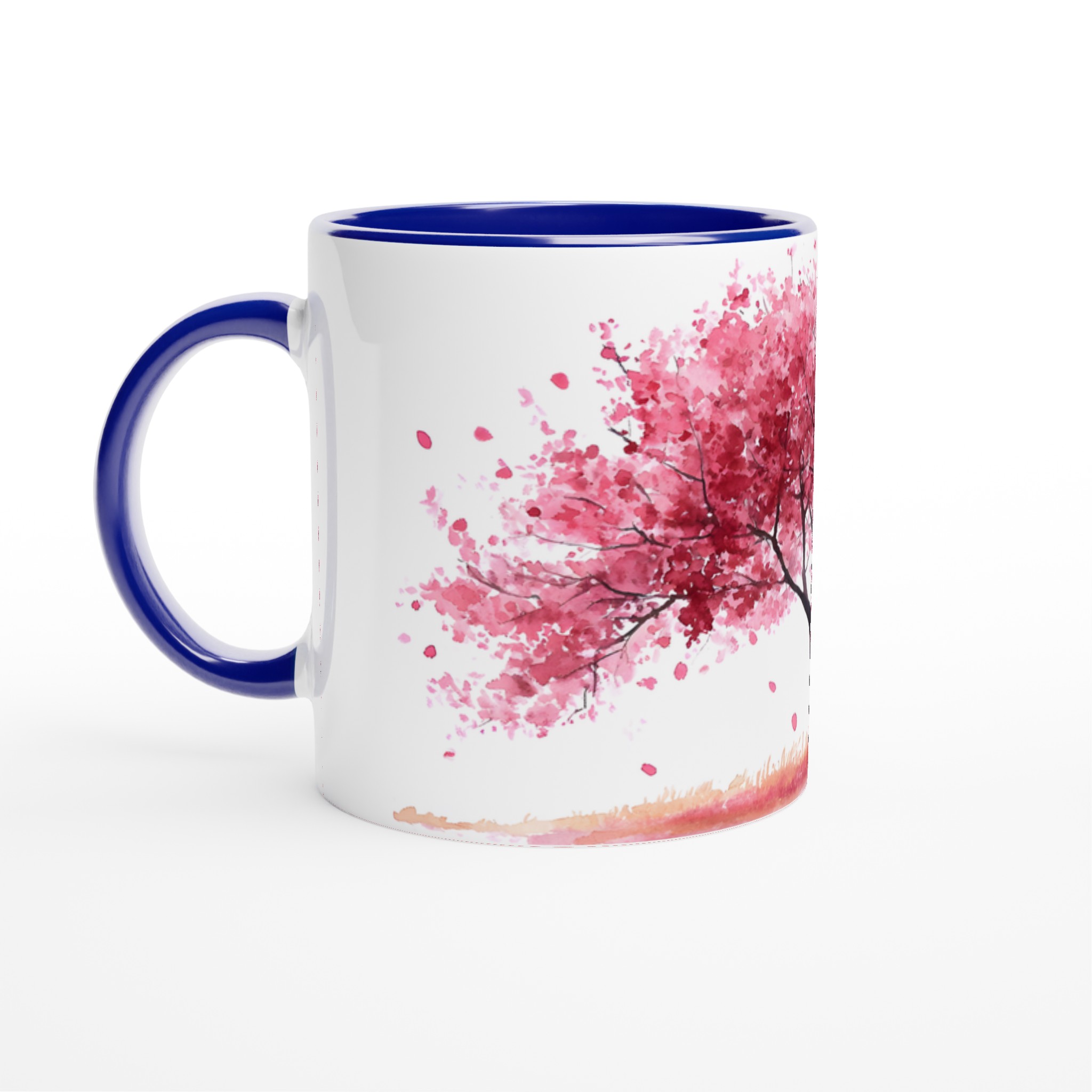 Körsbärsträd Akvarell 11oz Keramisk Mugg – Välj din färg 2 52f63572-a35c-42ce-9ac9-01abc0a064dc