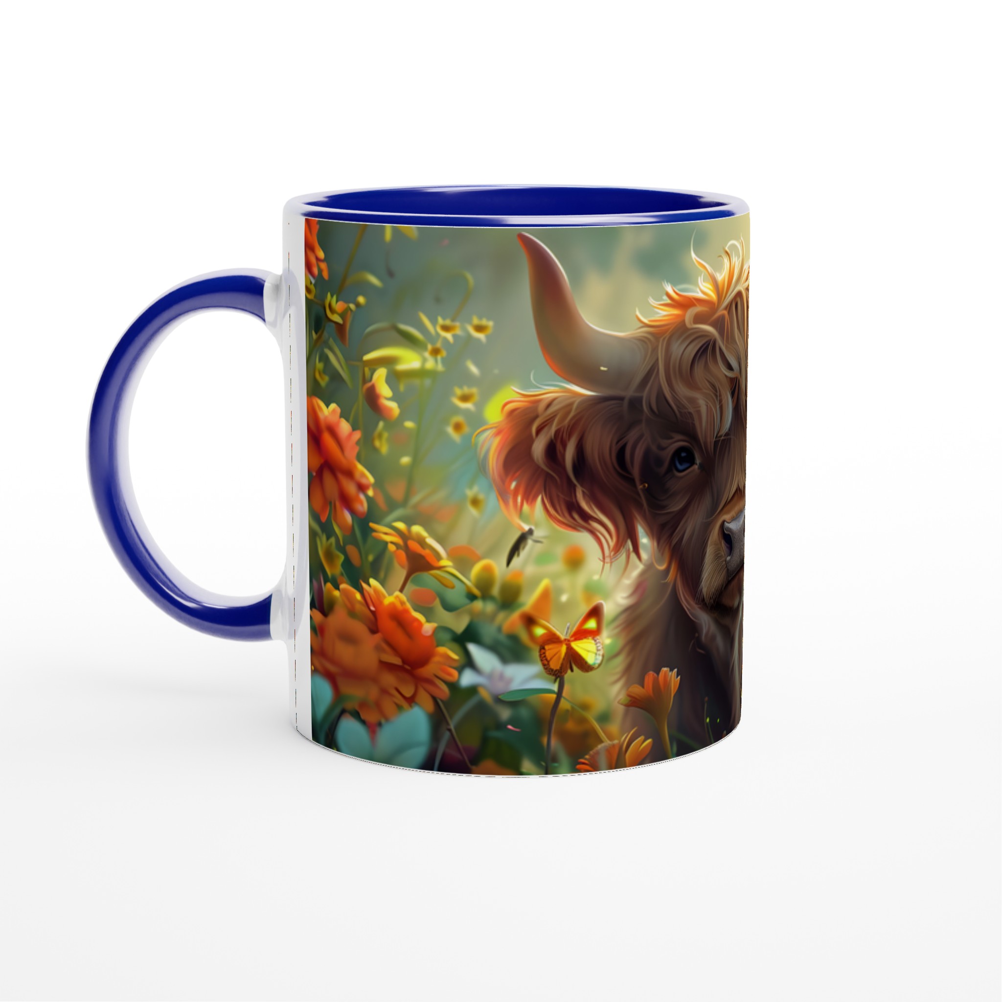 Charmig Highland Ko Mugg – Livfull Design på 11oz Keramik, Välj Din Färg! 2 52fb84ea-e5a6-4462-bd98-86f3e0c399e2