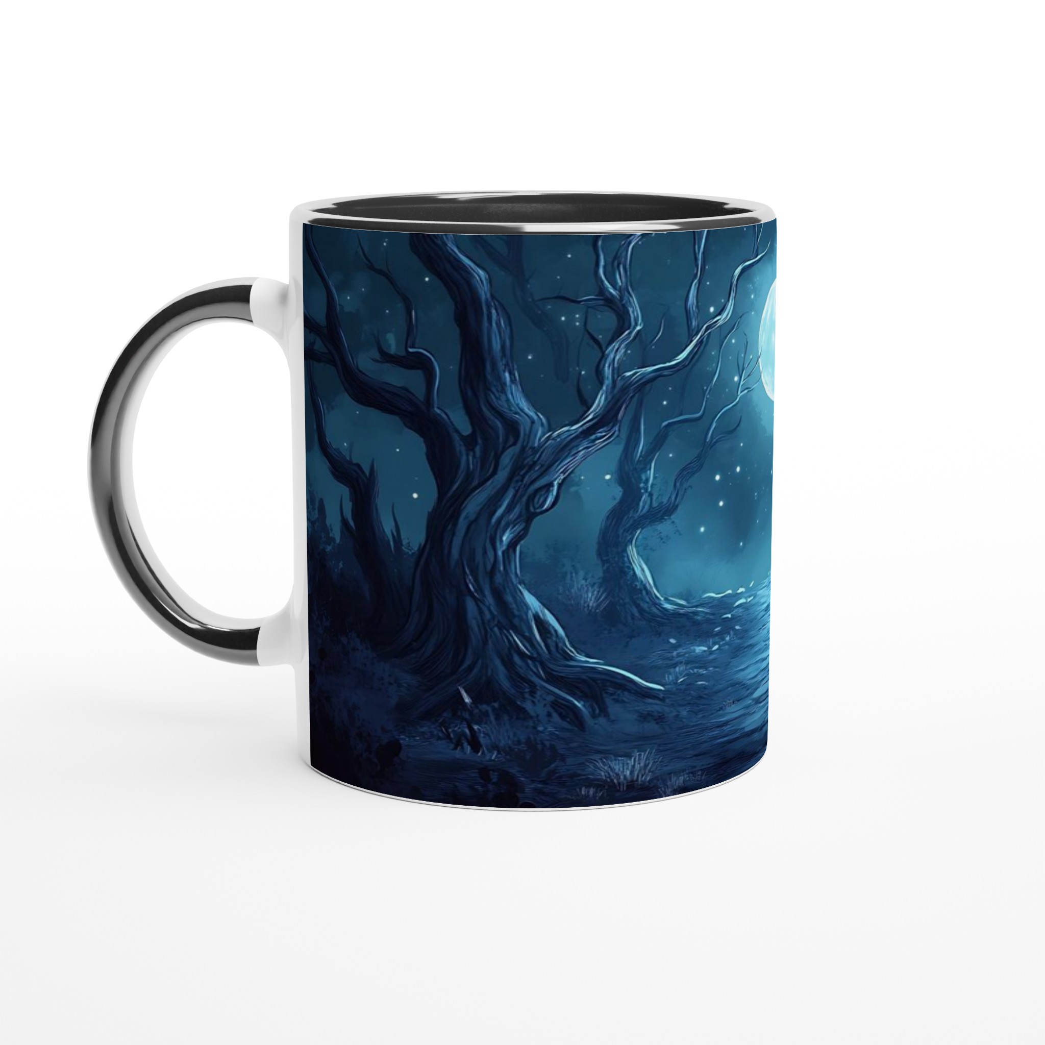 Förtrollad Skog Mugg - Månskensmagi i 7 Färgstarka Nyanser, 11oz Keramikmugg 4 5314bbb4-537c-4b57-b6fa-67705af1b0dc