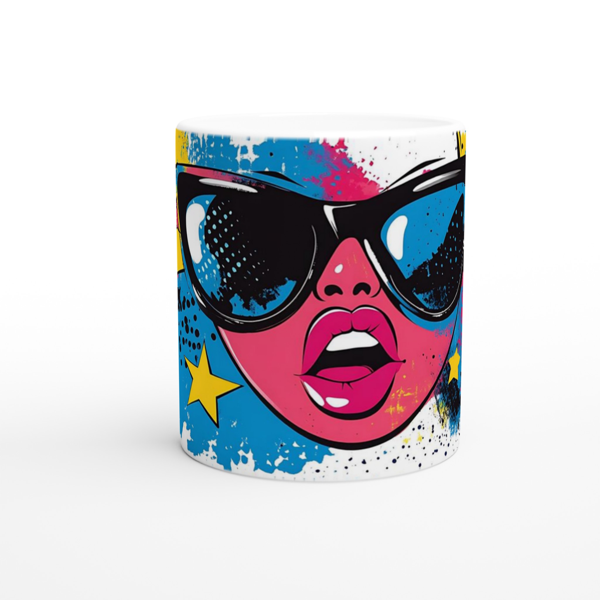 Pop Art Diva Keramikmugg – En Färgexplosion för Din Kaffestund i Valfri Färg! 8 53419001-1310-4487-9f27-0eb012069300