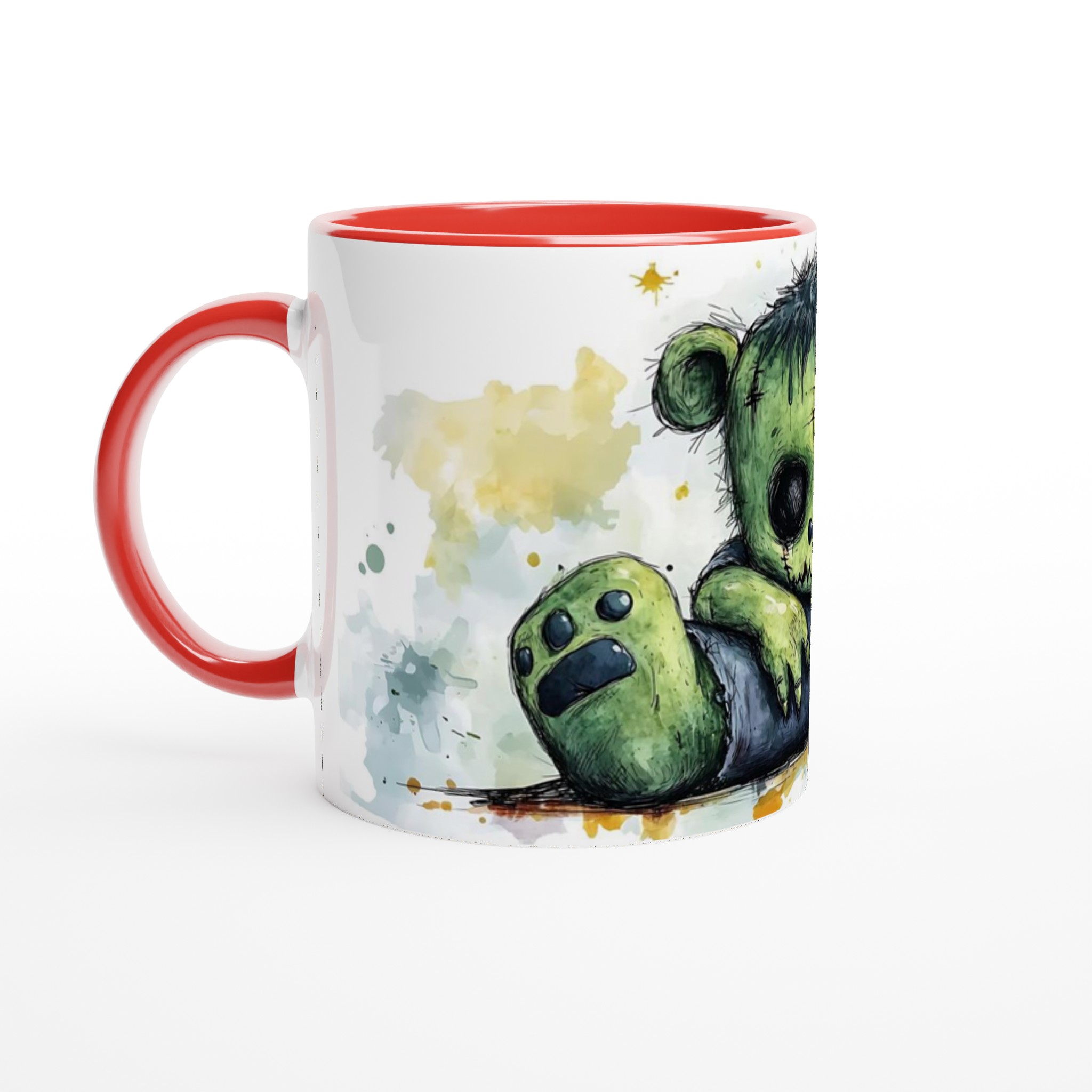 Frankenstein Nalle Keramikmugg - Skrämmande Söt 11oz Kaffemugg i Ditt Val av Färg 5 53b8eb5f-534c-45f6-b2d9-065d1a0fc884