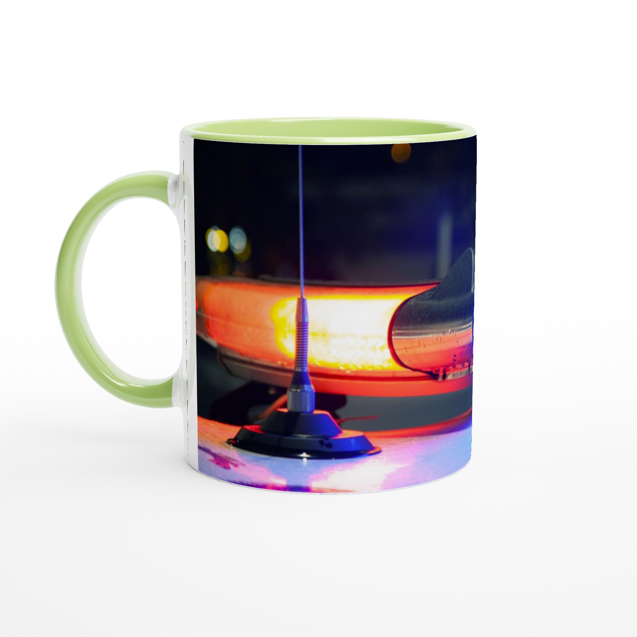 Vit 11oz keramisk mugg med klassisk vit finish – välj bland sju livfulla färger 7 540398f8-ecfb-422c-bada-e4cdf829e807