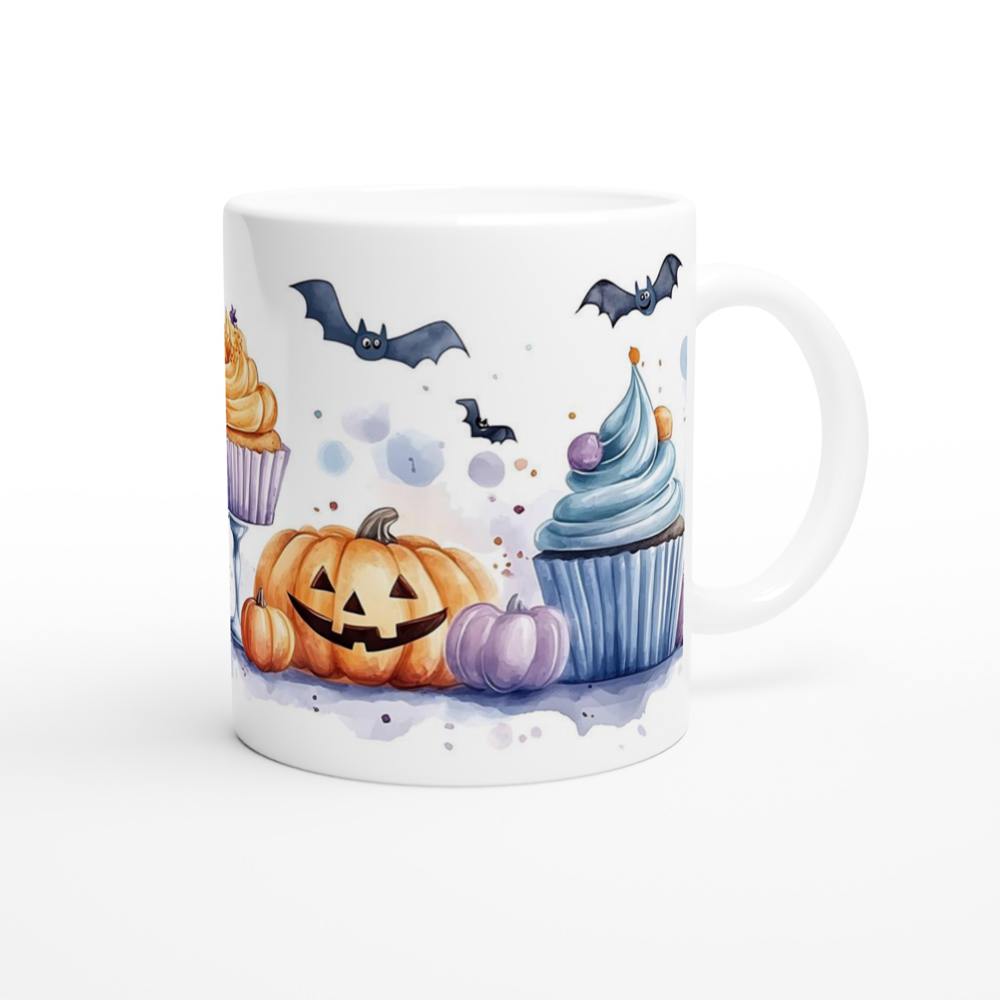Bus eller Godis Mugg: Mysig Halloween-design i akvarell – Välj din färg! 9 5436c6bd-a76a-48ed-a6fd-22b1e0928ae9