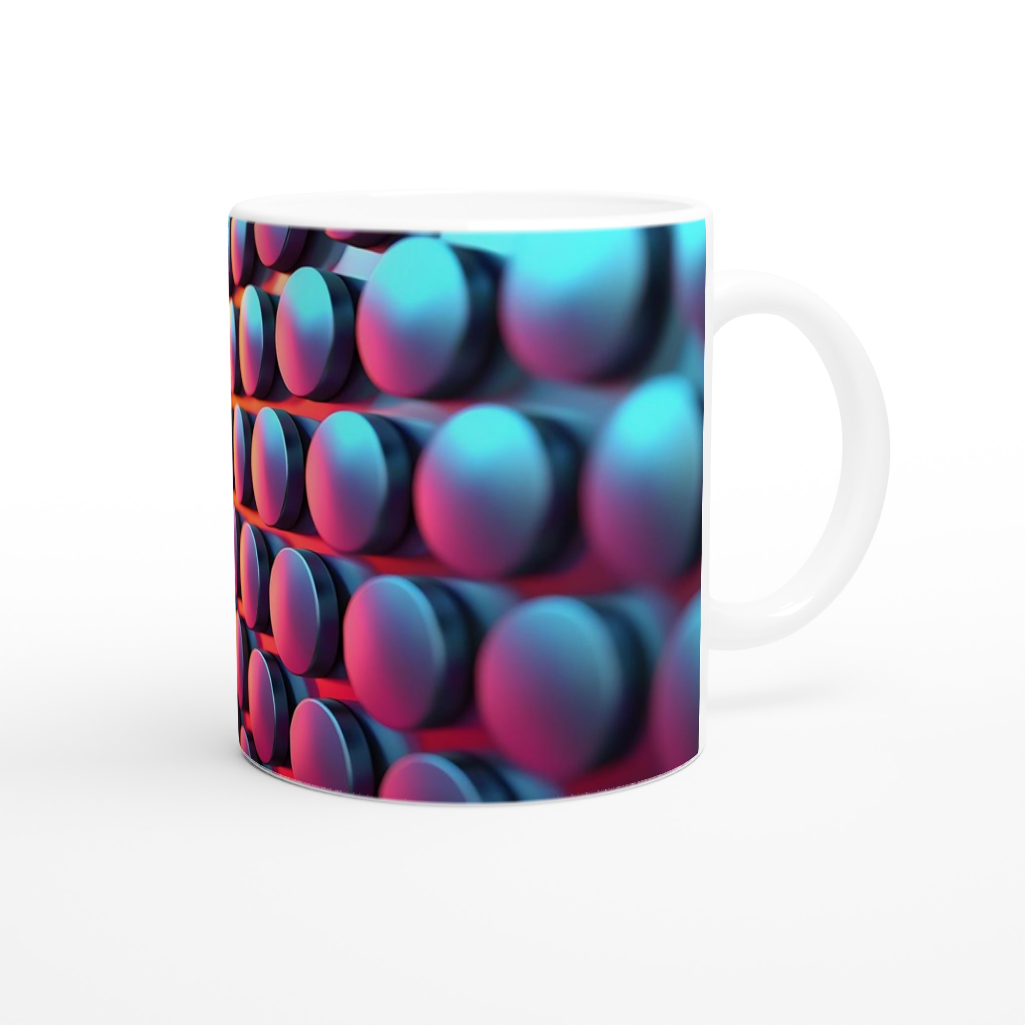 Neon Glow 11oz Keramisk Mugg – Personlig Färgexplosion för Din Dryck 9 546f1f42-1a36-4afe-a8e3-19a89e5de30d