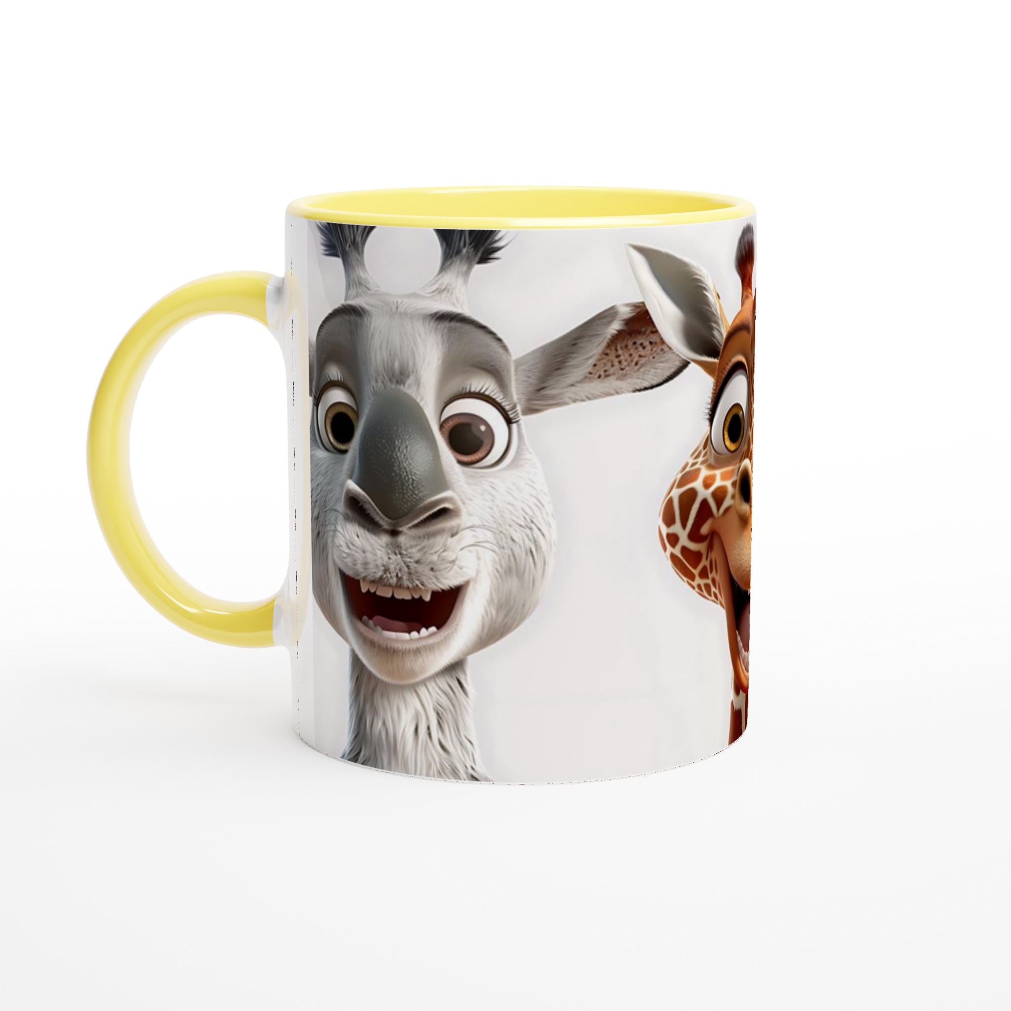Skratta med vänner: 11oz Keramisk Mugg med Roliga Djurmotiv i sju härliga färger! 3 54727e63-0481-4b67-a235-18a3ee76b463
