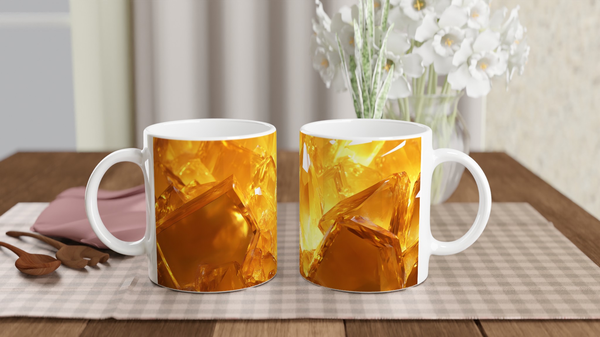 Guldgnistrande 11oz Keramikmugg – Din Kaffestund, En Ren Kristallklar Upplevelse 10 54861b73-1639-4108-83af-d80e2f39a317