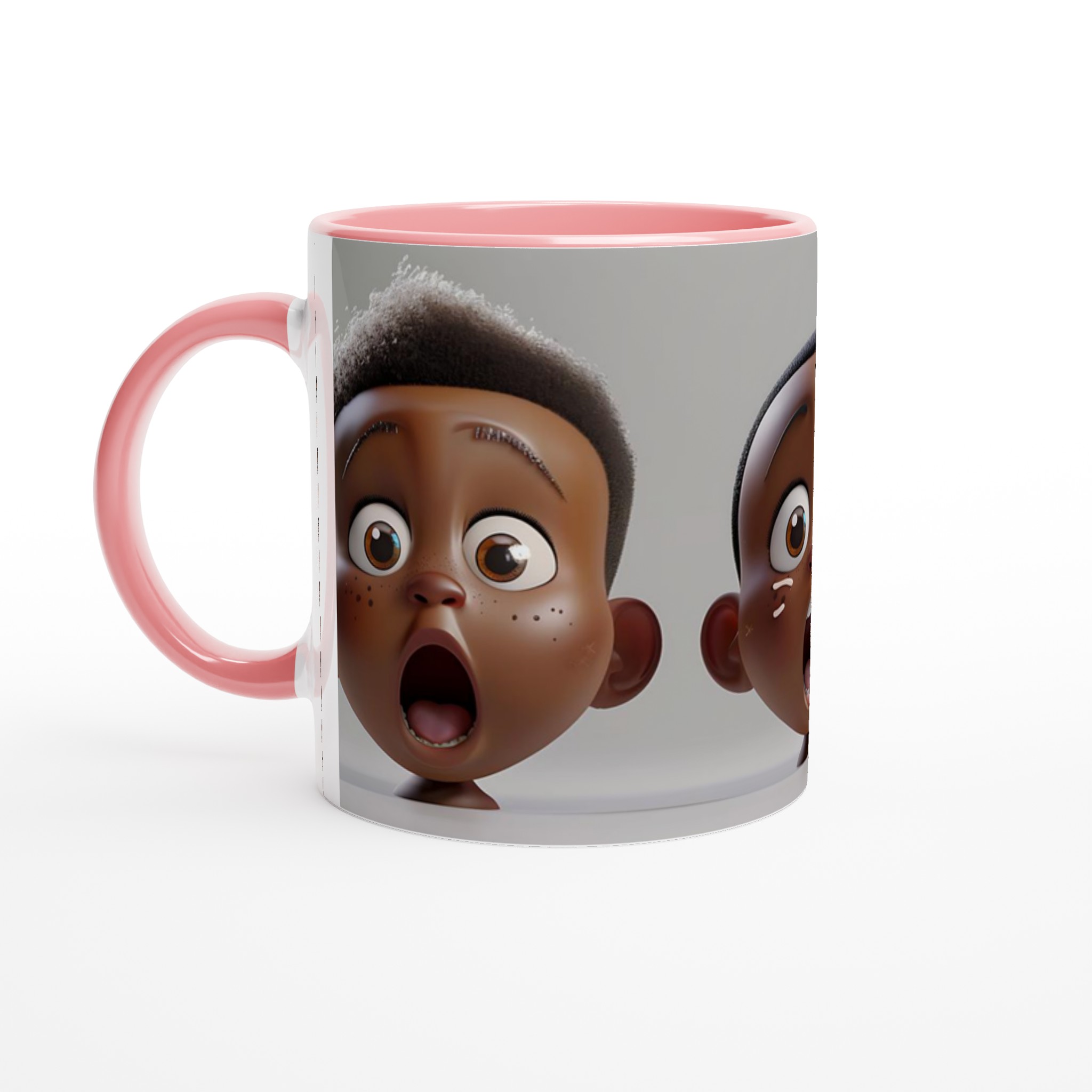 Förvånade Ansikten – Keramisk Mugg 11oz: Uttrycksfull Design för Kaffeälskare i Valfri Färg! 6 548defee-a9f0-4083-9843-65302aba0b83