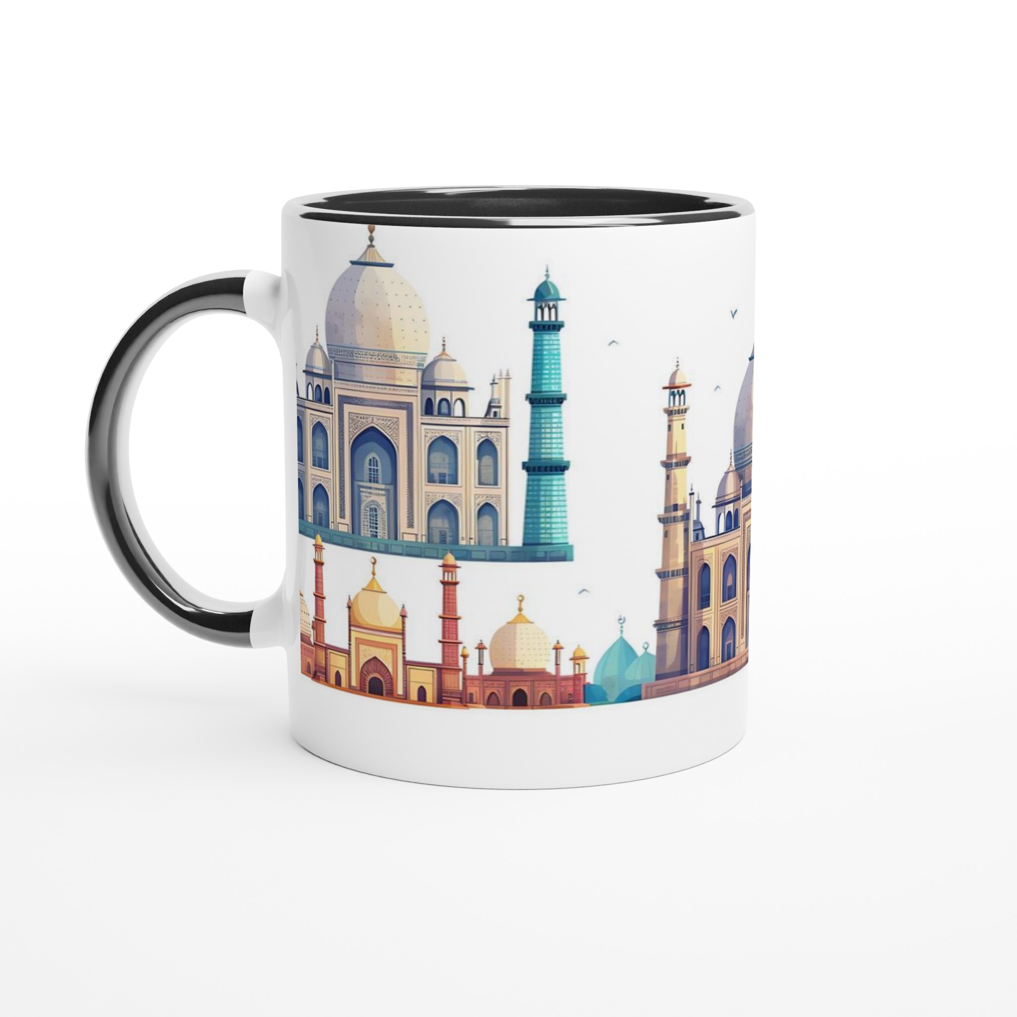 Historiska Tempel 11oz Keramisk Mugg - Välj bland 7 Färgstarka Nyanser 4 54e295f8-b9ea-48bd-9c49-5236b403df69