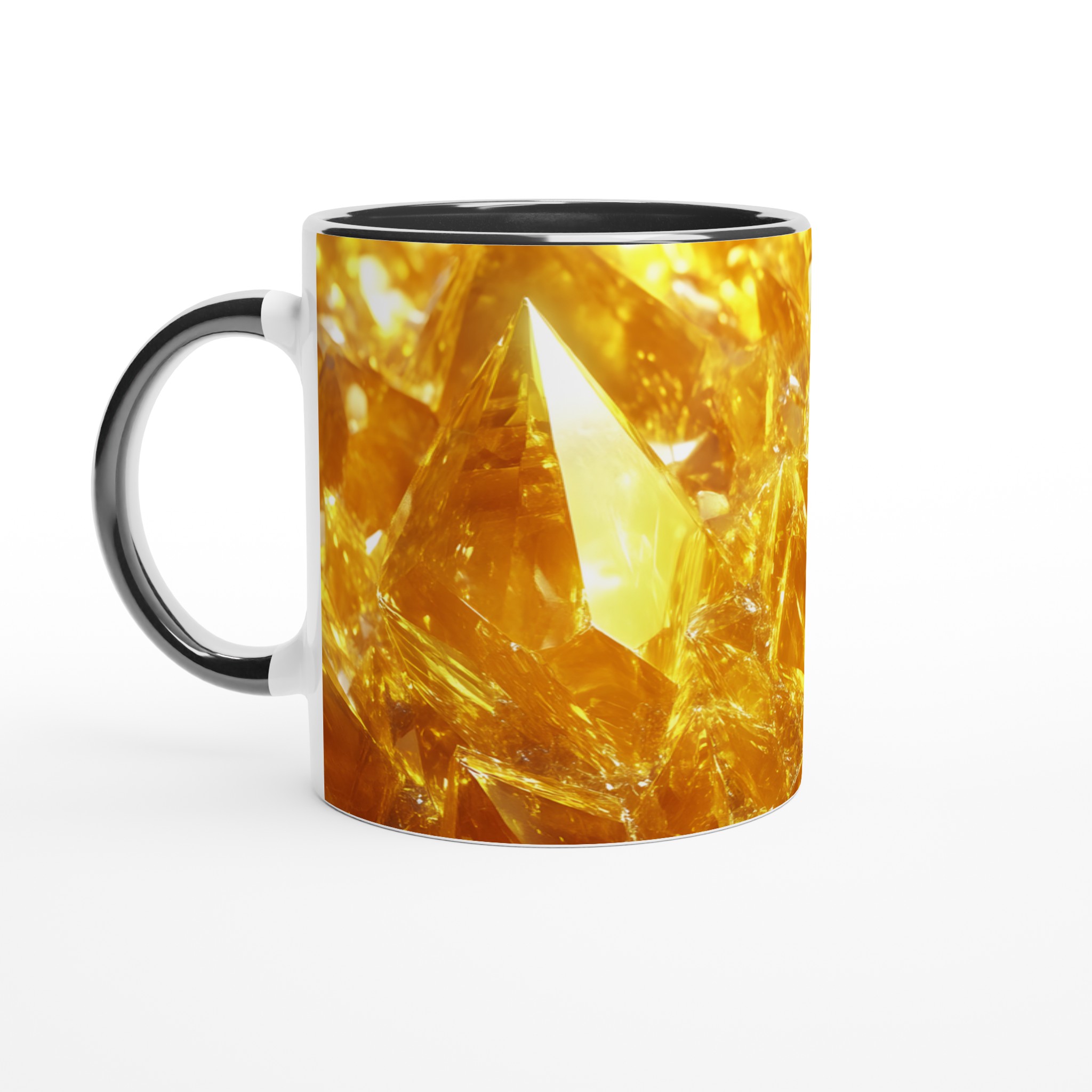 Gyllene Citrin-inspirerad 11oz Keramisk Mugg – Lys upp din dag med en explosion av glans och färg! 4 55302747-7846-4116-849c-f61cd7cdb760
