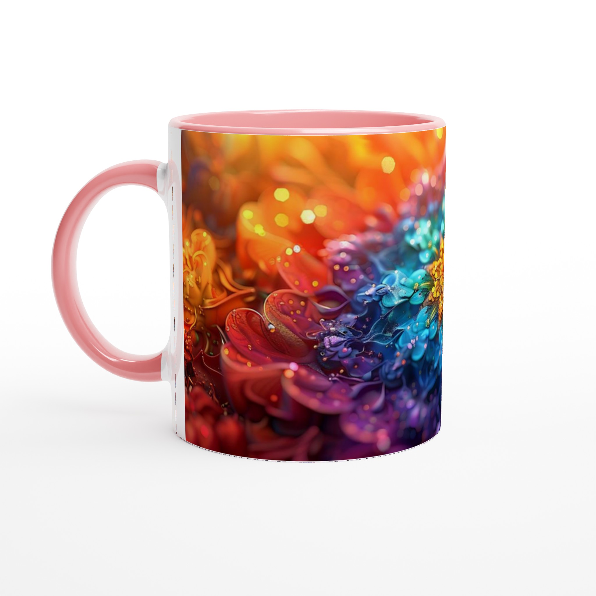 Abstrakt Mandala 11oz Keramisk Mugg – Konstfull Design i Väljbara Färger 6 55b05351-4bd1-4dc7-8acb-a413fabbb7e3