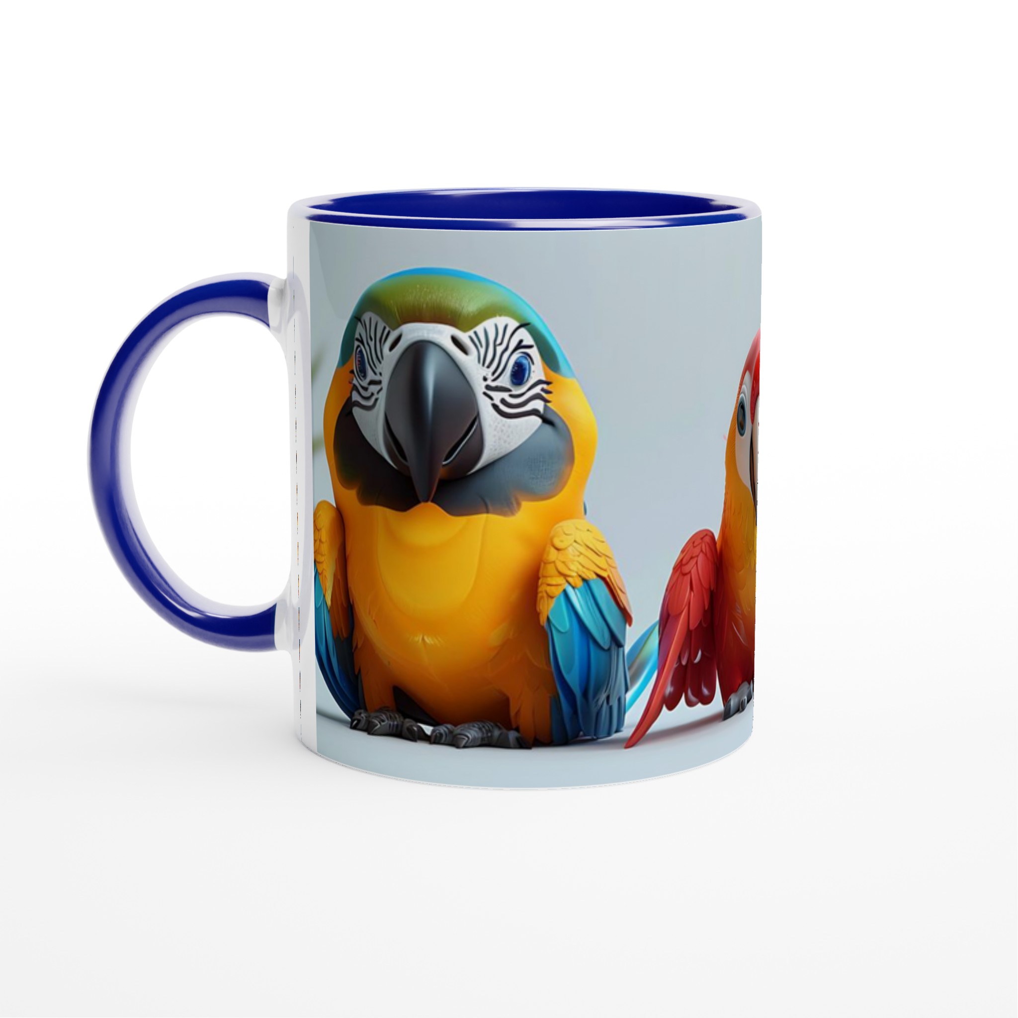 Söta Tropiska Vänner Keramikmugg – Din Favorit för Kaffe och Te i Valfri Färg! 2 55e31593-14d5-4ad6-8f94-b474a3bdde8d