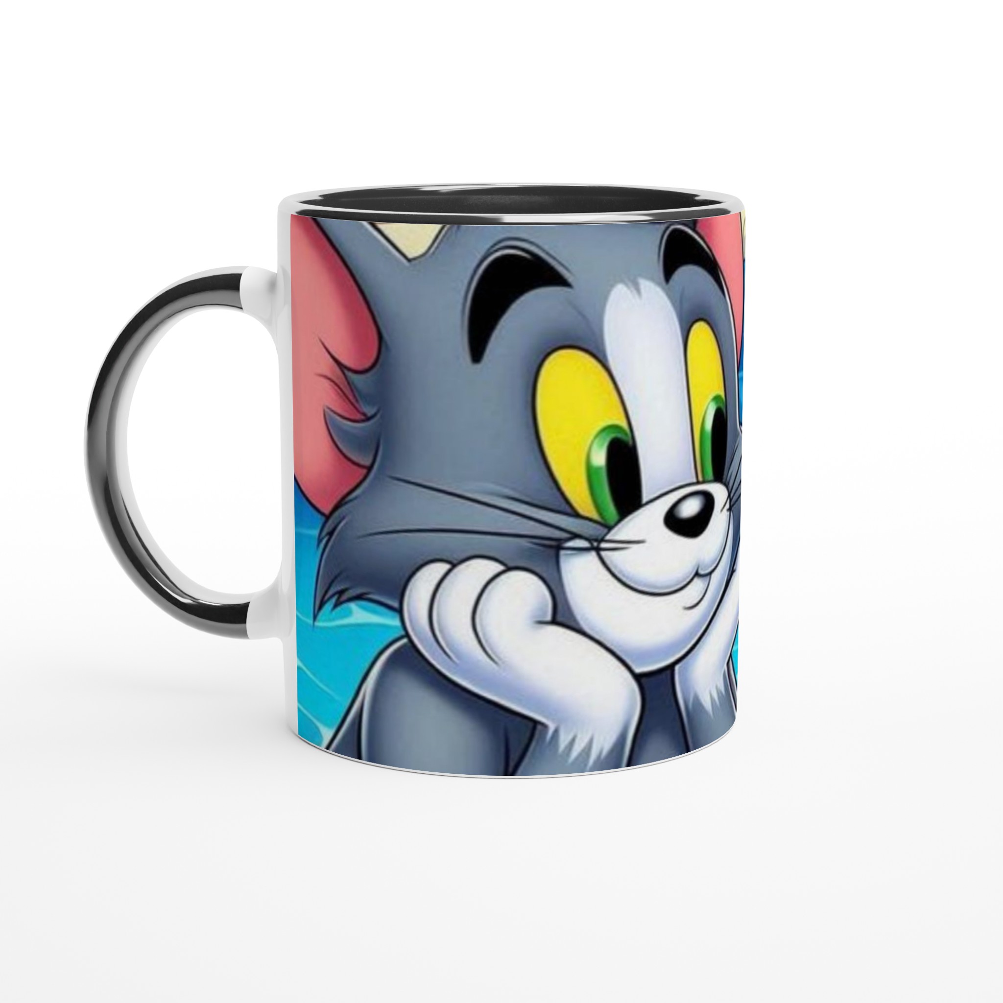 Vit 11oz keramisk mugg med färgstarkt Tom & Jerry-motiv i flera keramiska färger 4 55fc2c28-b2b8-4eab-bba5-73d3062da06c