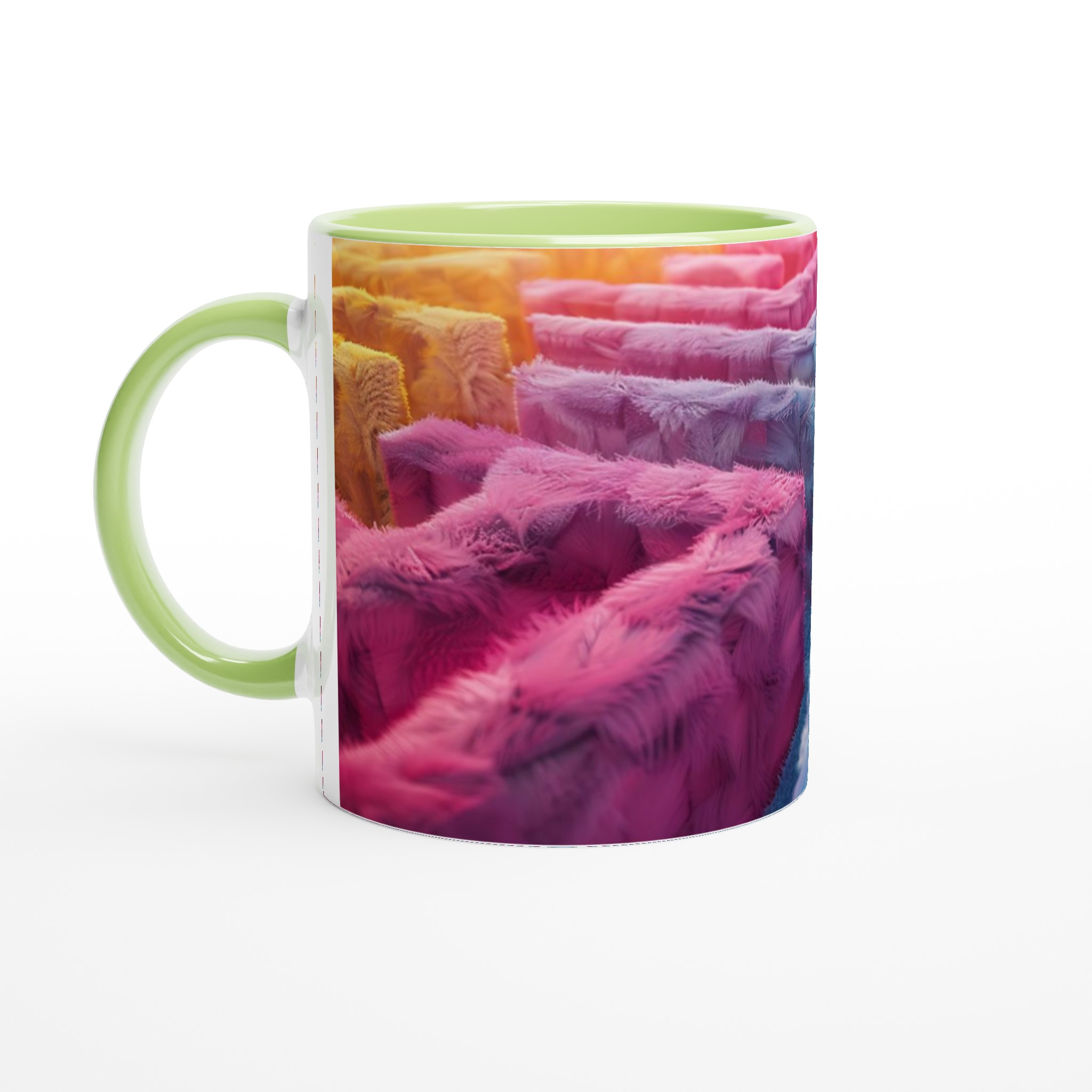 Färgglad Labyrint 11oz Keramisk Mugg – fluffig, lekfull design i sju livfulla nyanser 7 5615f9f2-605a-40ac-b828-b379cc6c39fb