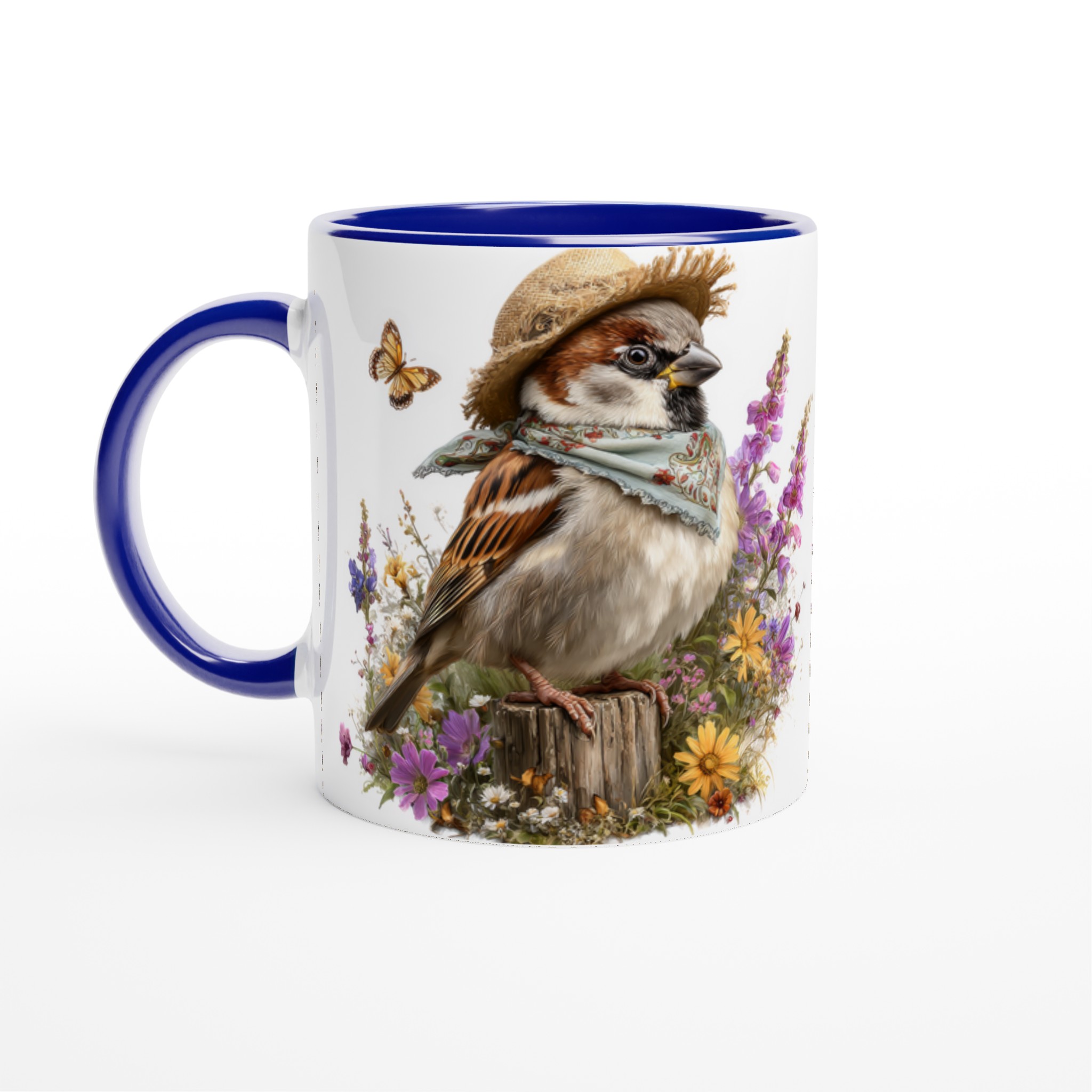 Charming Sparrow Ceramic Mug 11oz – Choose Your Color for a Delightful Daily Sip 2 5638ecf6-6c64-4062-b08b-46b3bfcb4a13