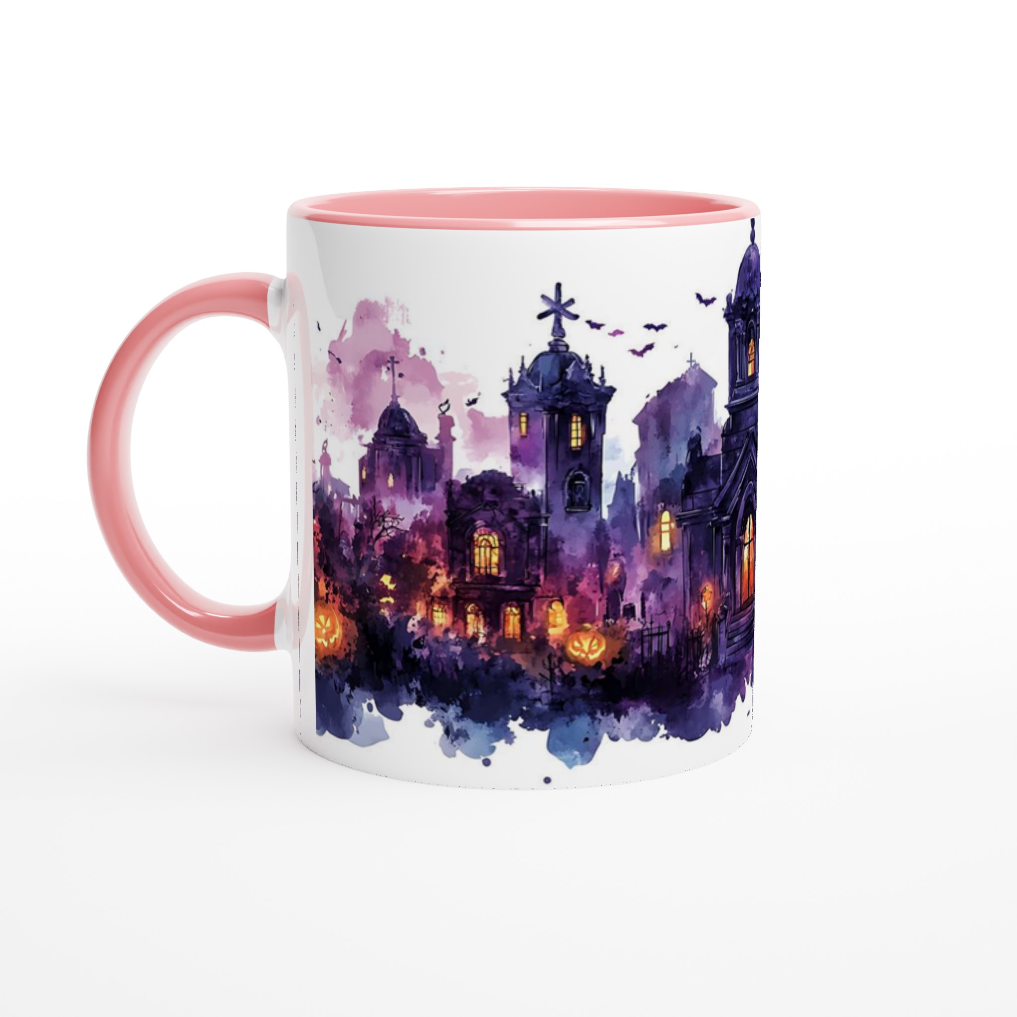 Spöklik Akvarell Kyckogård Mugg – Unik Halloween Design i 7 Färger! 6 564fe6a1-4d81-4219-ab2e-fa2f3df9a6fb