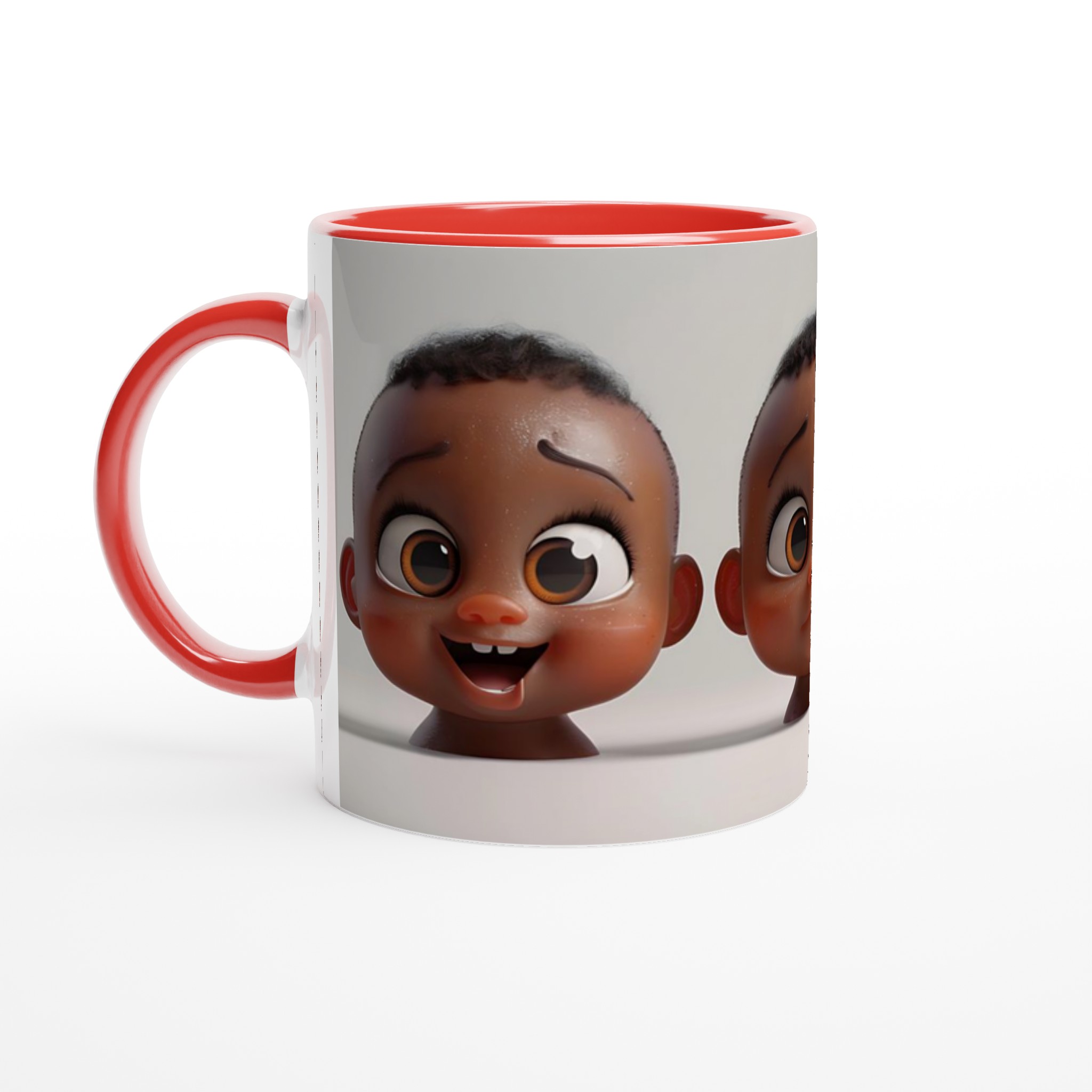 Söta Babyansikten Keramikmugg – Uttrycksfull 11oz Kaffemugg i Ditt Val av Färg 5 569efc89-c98e-4f42-bbce-f6e6782b61ee