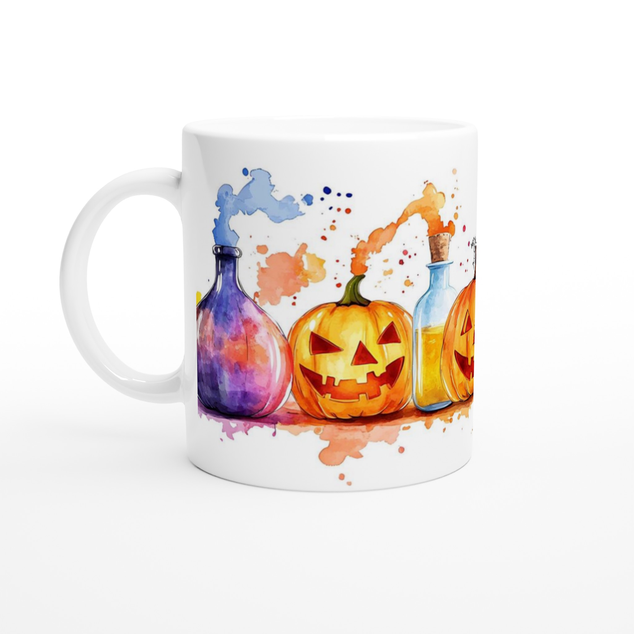 Spooky Brews & Happy Pumpkins – Färgstark Halloween Keramikmugg i ditt val av 7 nyanser 1 569f0014-2ef9-40f5-bfe3-083697ba356d