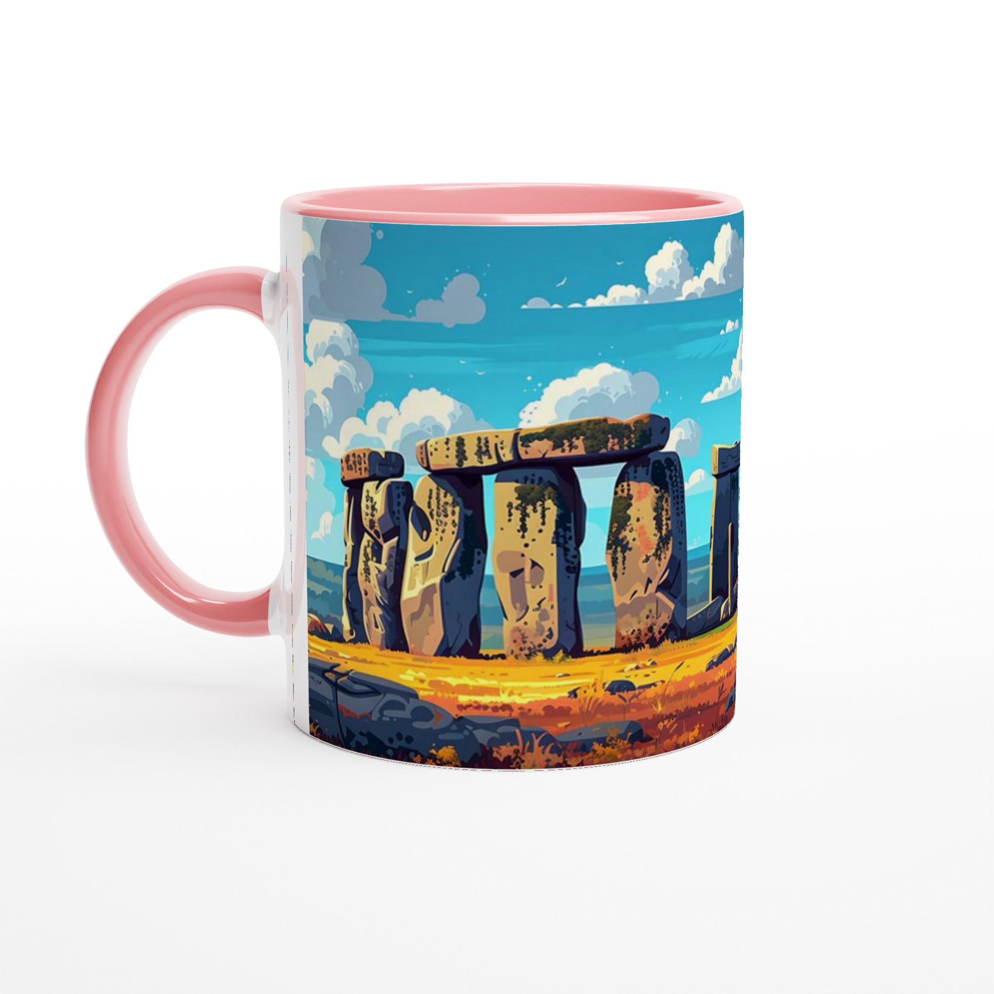 Stonehenge Sunset Mugg – Välj din färg! 6 574500cc-6f9e-4c1f-af73-75f71c930ad8