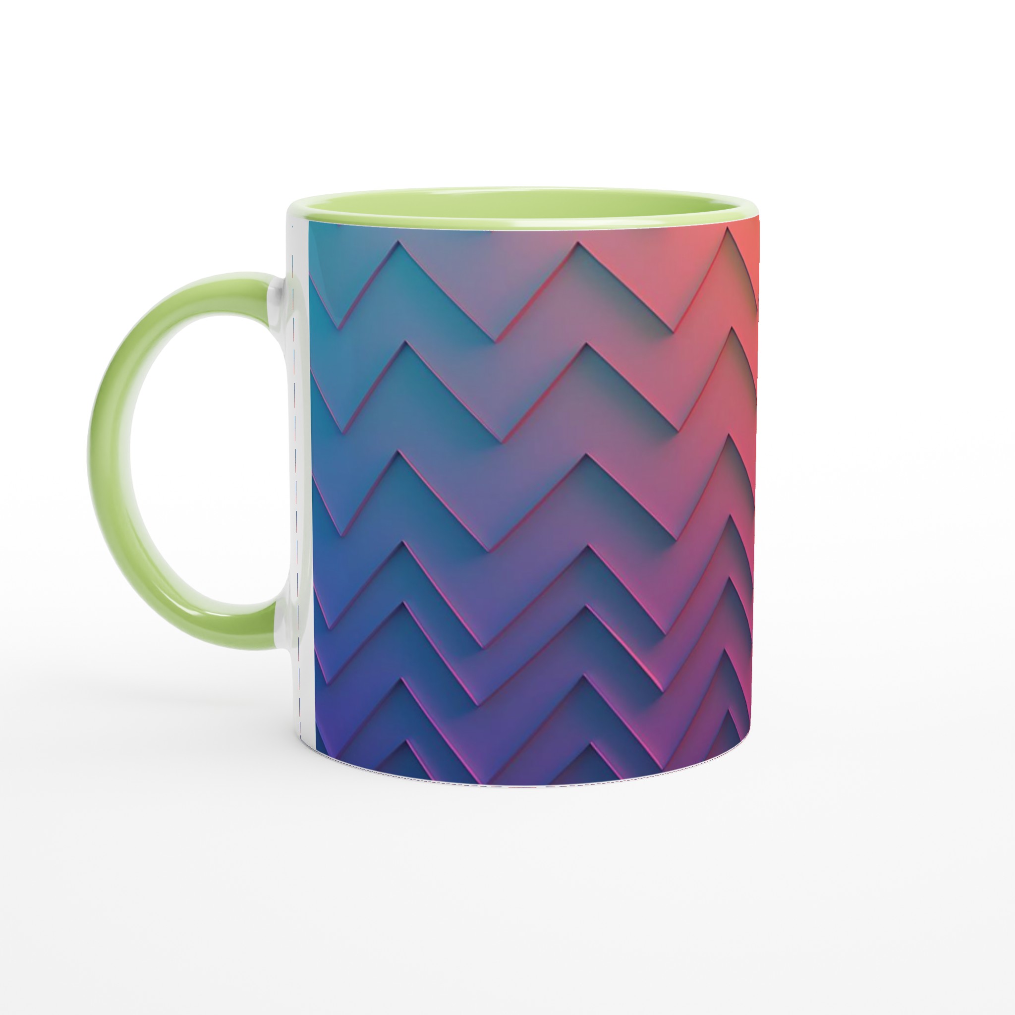Vit 11oz keramisk mugg med livfulla färgval – välj bland sju eleganta nyanser 7 584fdb03-163d-480a-a915-8abf80320ac9