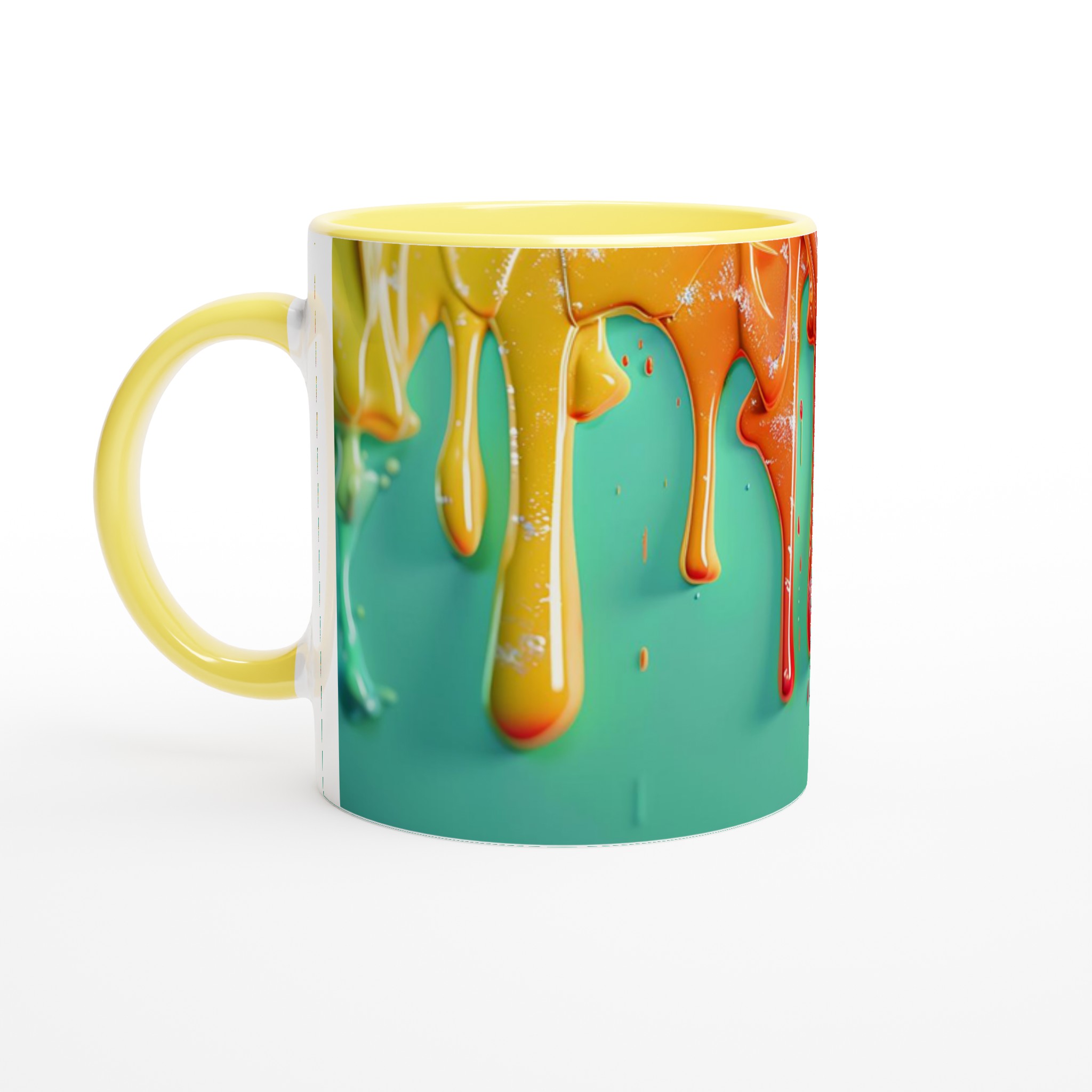 Färgglad Stänk Keramikmugg - 11oz premiummugg i 7 livfulla nyanser för kaffe, te & glädje! 3 589dff8d-e628-46a0-a494-4ae3723dedd3