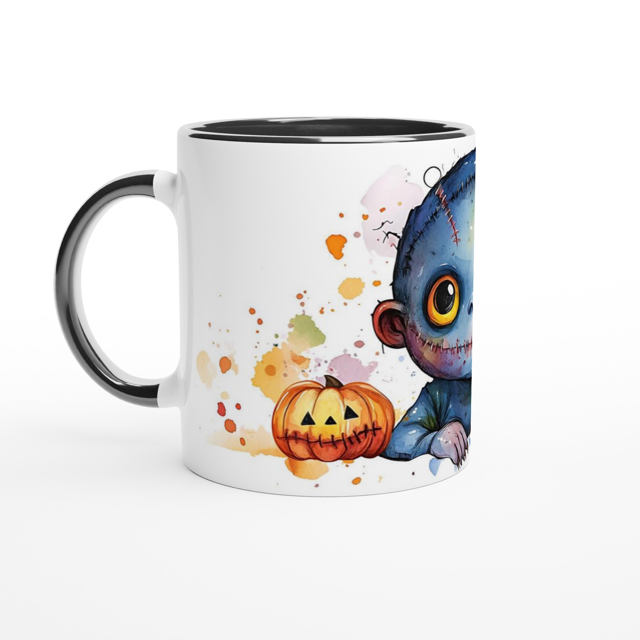 Söt Frankenstein Mugg – Unik Halloween Design på 11oz Keramisk Mugg 4 58abeaeb-7fd3-4fed-a596-1a23a1084612