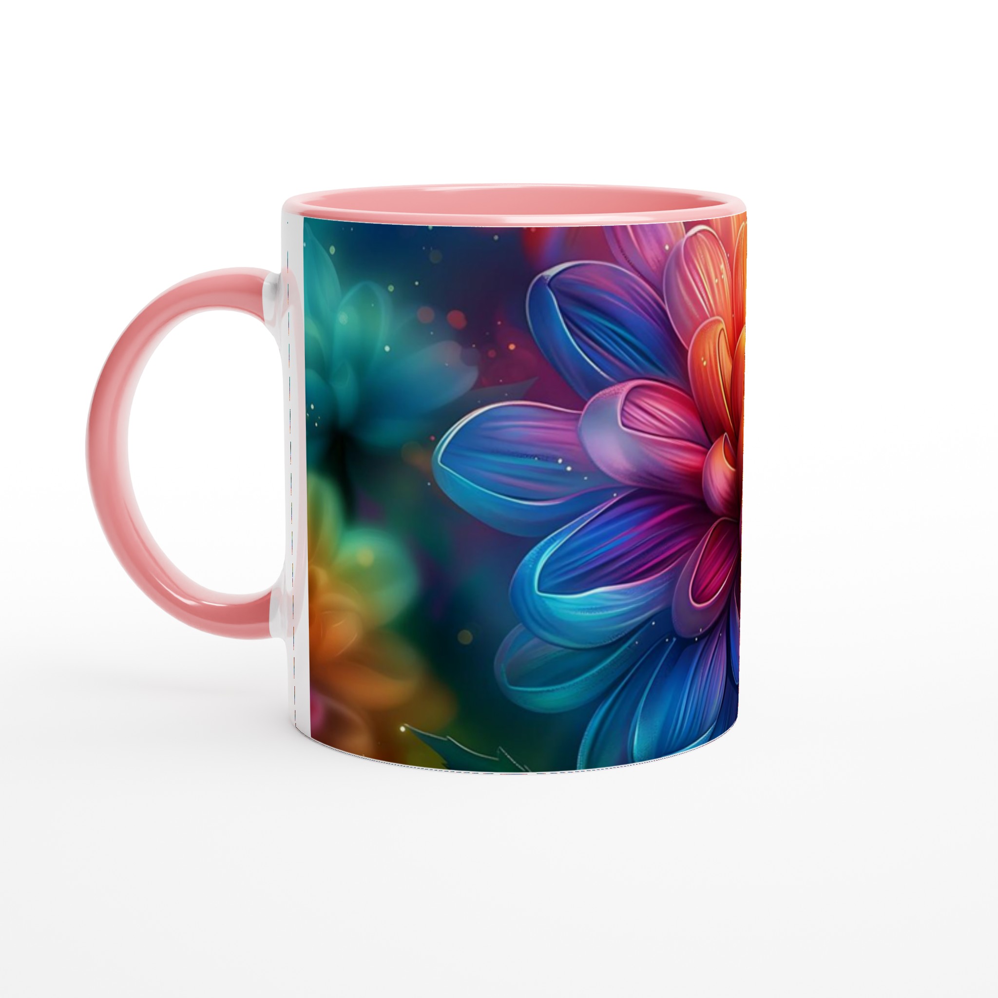 Färgexplosion Dahlia Mugg – 11oz Keramisk Kaffemugg i Levande Nyanser för Hem & Kontor 6 58d445f5-b140-49f0-a826-92b86eff1dd5