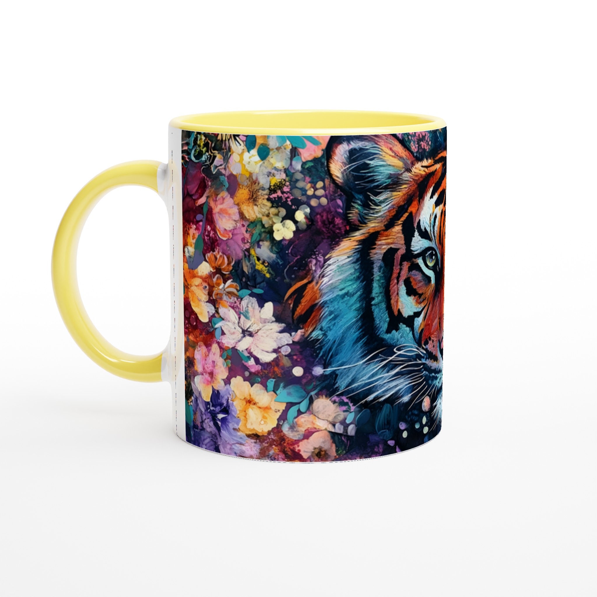11oz keramisk mugg med livfull tigerdesign i dina favoritfärger 3 58dcdd25-5d52-4e1a-ab0b-23fafba581c2