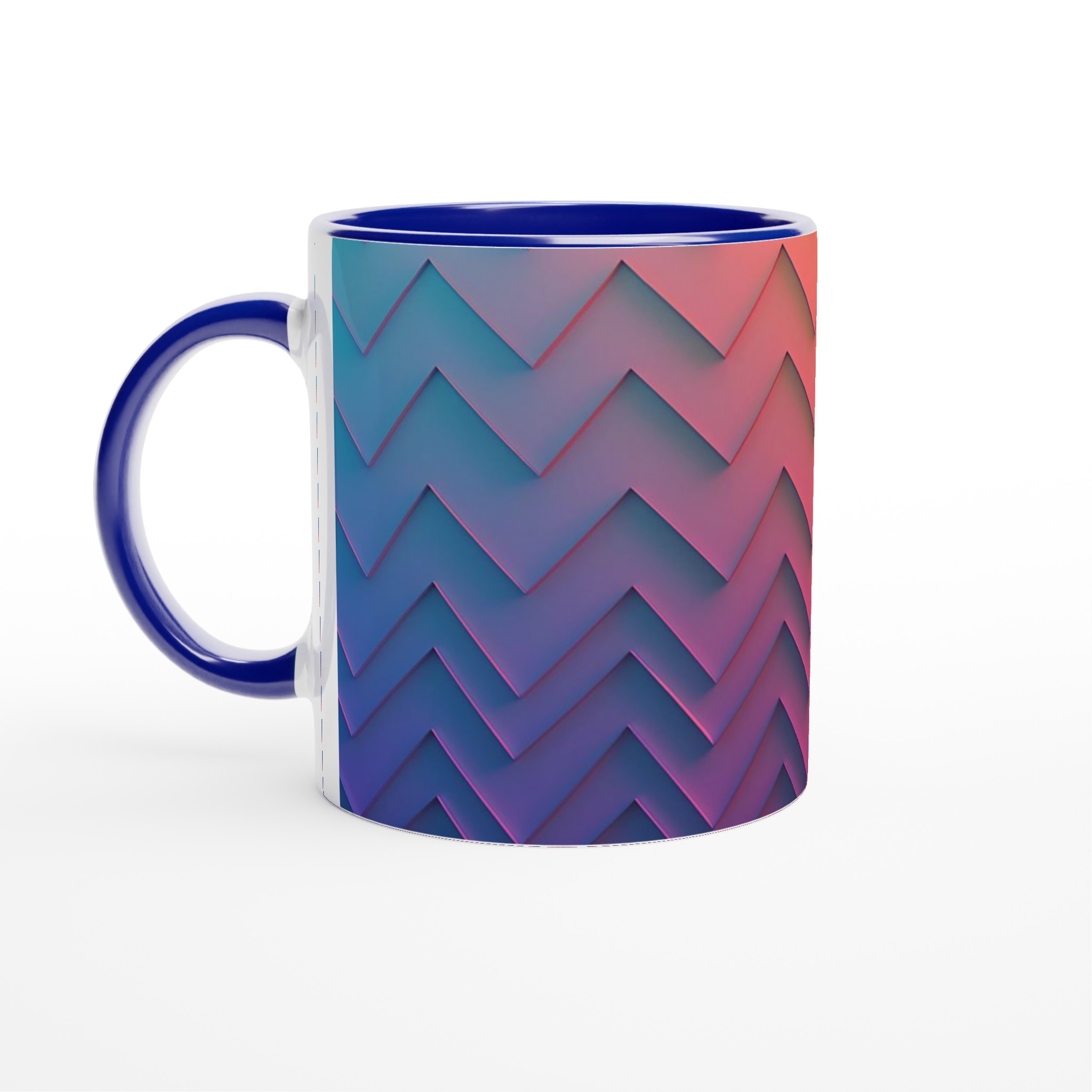 Vit 11oz keramisk mugg med livfulla färgval – välj bland sju eleganta nyanser 2 58fcd314-c6c9-4b22-911d-797a0922ab79