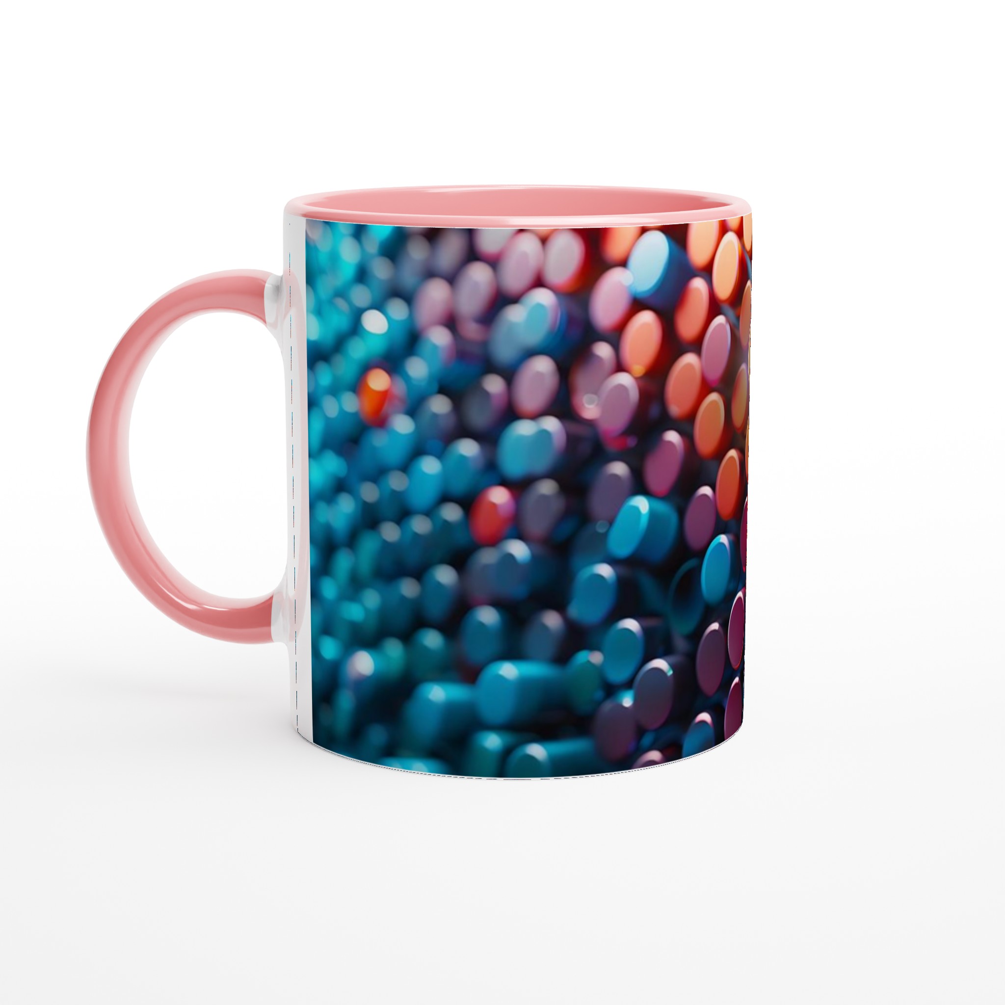 Abstrakt Pop Art Keramikmugg – 11 oz i Livfulla Färger för Din Dagliga Kaffestund 6 59521085-21bd-4eac-85d3-22514e5e5be6