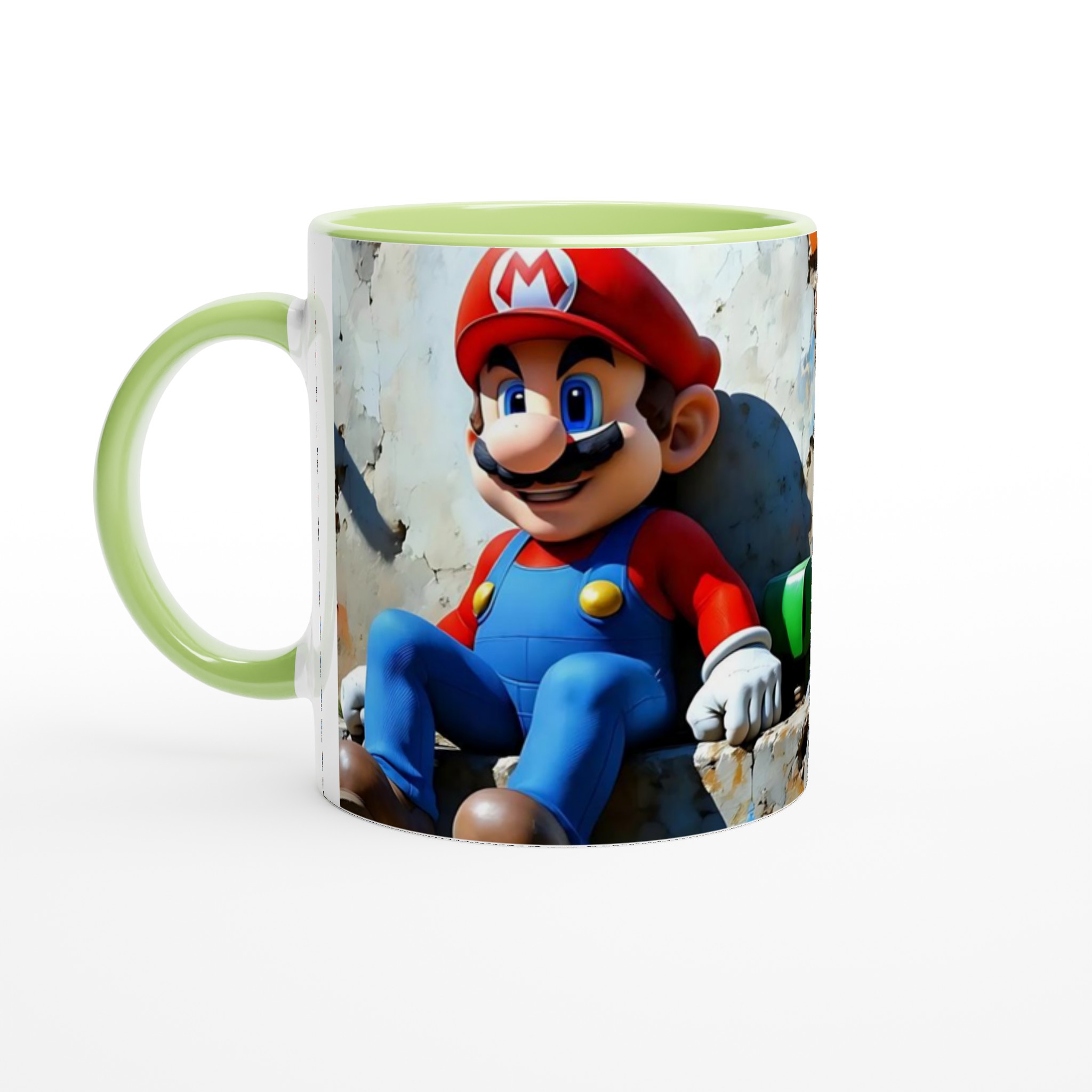Vit 11oz Keramisk Mugg med Klassiskt Gamingmotiv – Välj mellan 7 Färgstarka Keramiker 7 596f4830-f0b4-44bb-99a6-88e3b7909006