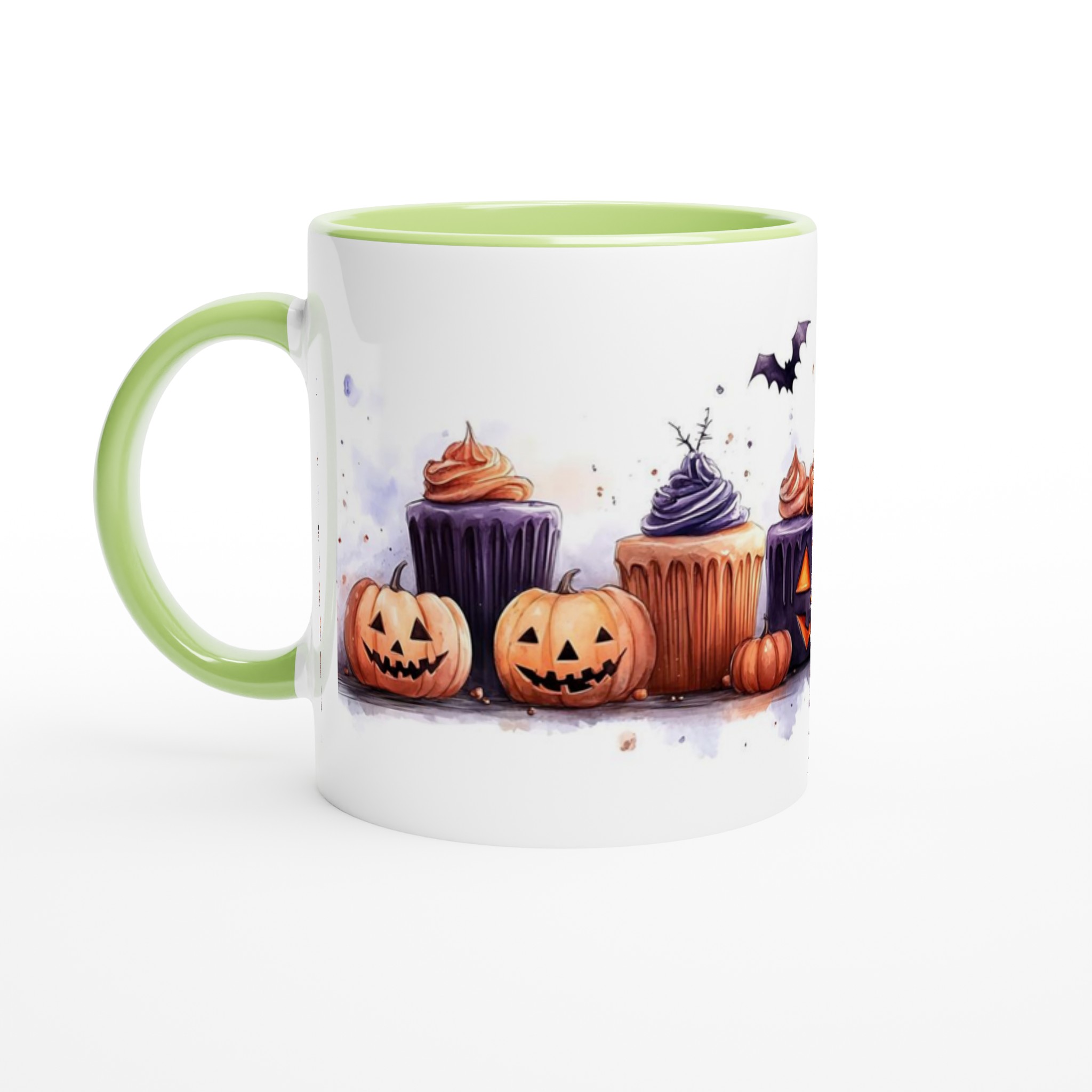 Mystisk Halloween: 11 oz Keramisk Mugg – Spöklika pumpor och fladdermöss på din favoritkopp! 7 59ab6e90-69a5-4a9e-9f33-c017e4a5b4df
