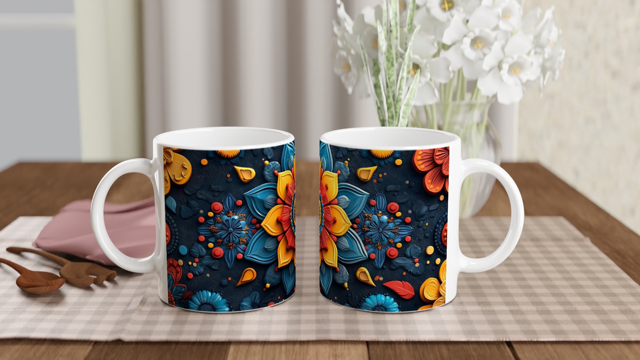Livfull Mandala Keramikmugg – Din Kaffestund i Praktfulla Färgnyanser, Välj Din Favorit 10 59cba3b5-27ac-476f-9e77-72bfaabd8f3b