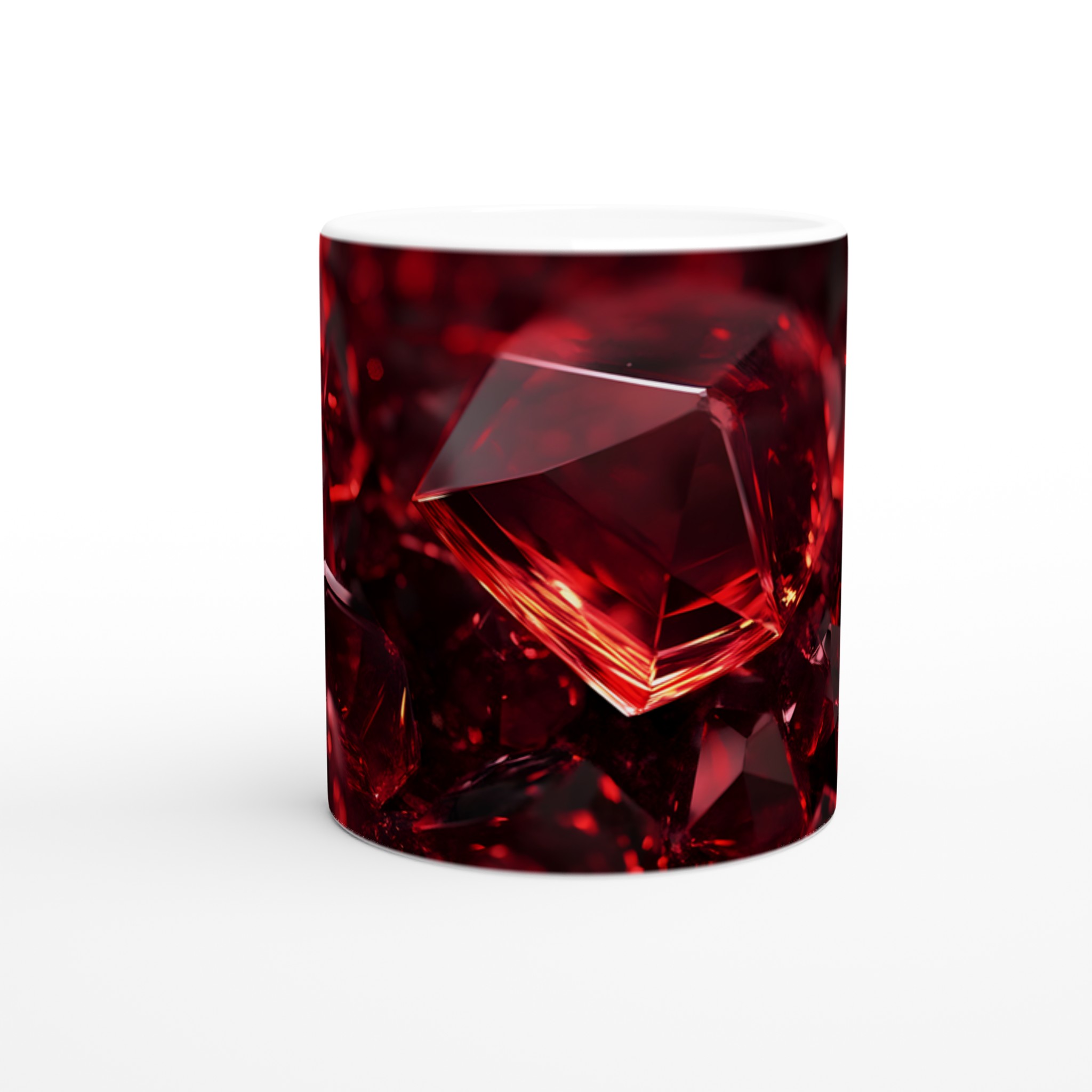 Rubinröd 11oz Keramikmugg – Strålande Diamantdesign i Välj Din Färg! 10 5a47dbeb-1e66-4d6c-982a-a8c17d60eefb