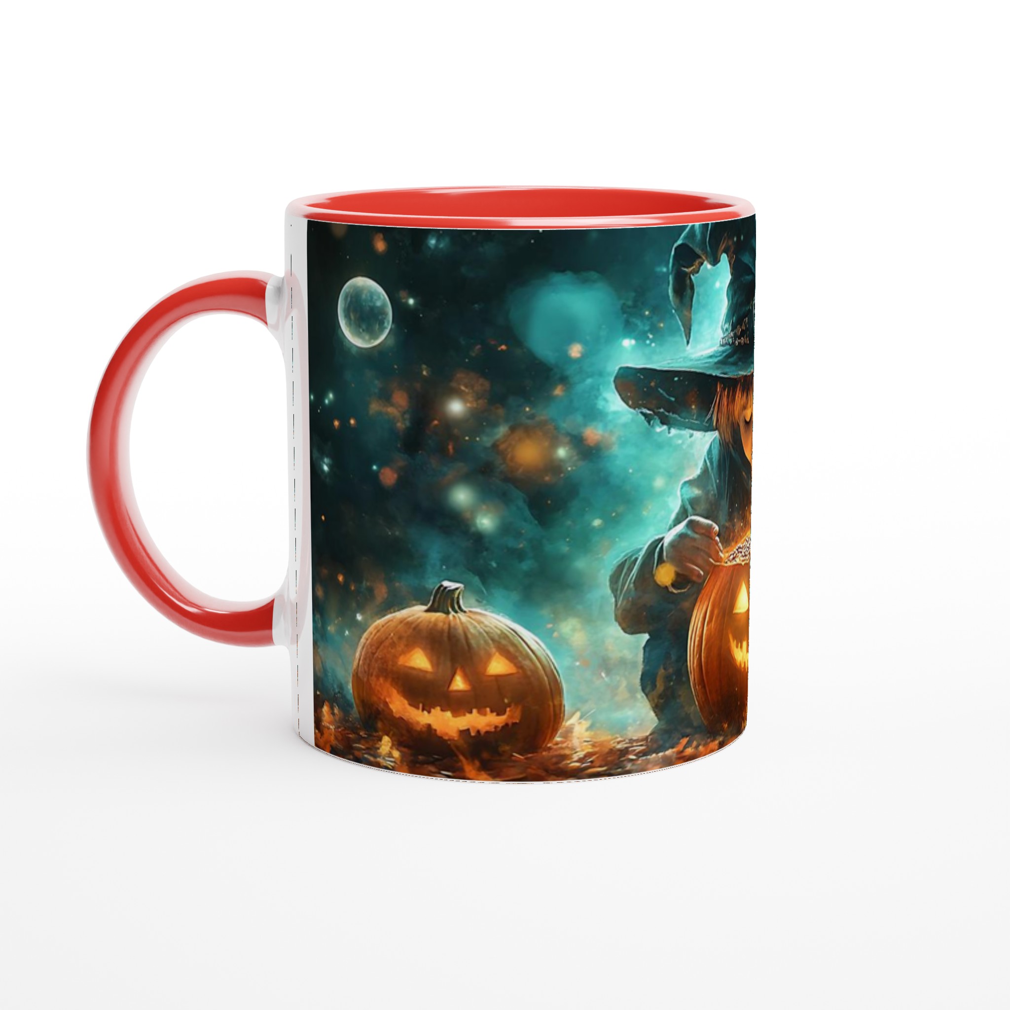 Förtrollad Halloween Mugg - Magisk Häxa med Pumpa, Välj bland 7 Mystiska Keramiska Färger! 5 5a6e532b-7e80-468d-b260-4b9530ef03f4