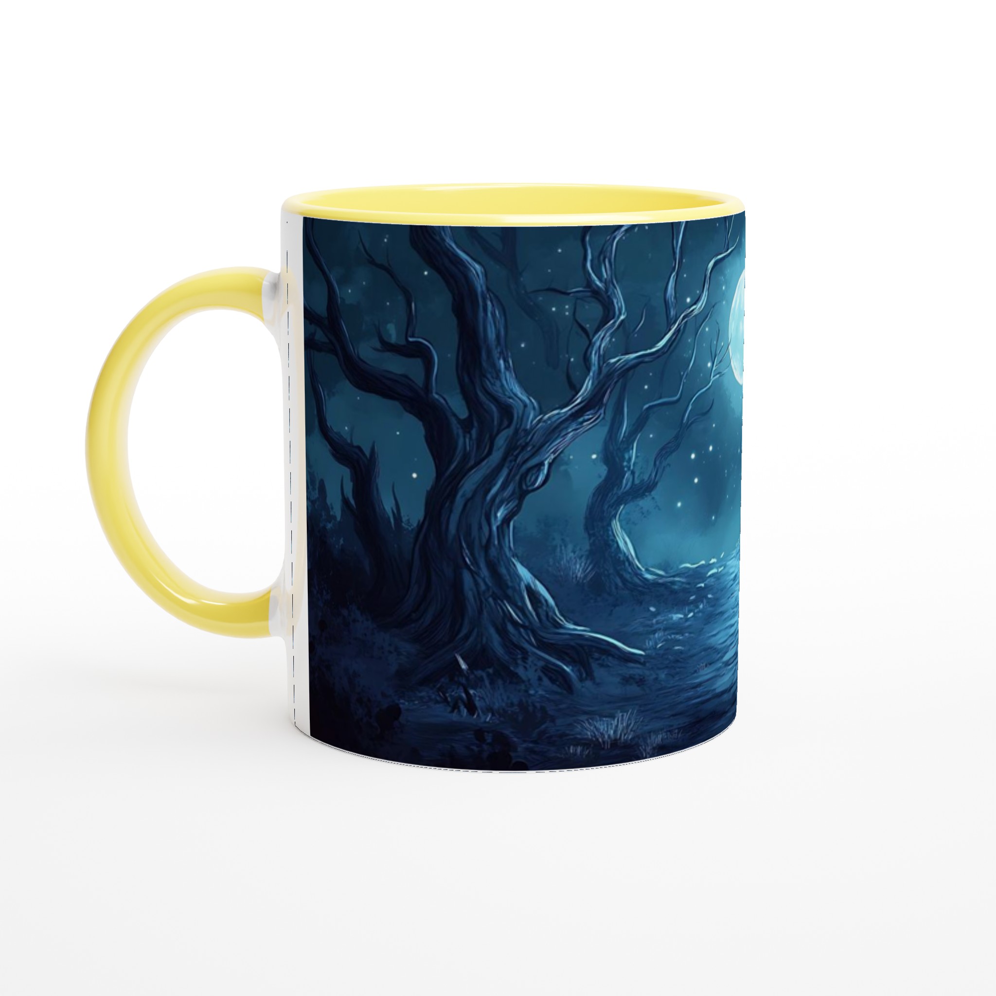 Förtrollad Skog Mugg - Månskensmagi i 7 Färgstarka Nyanser, 11oz Keramikmugg 3 5a97b07e-0e84-4173-9448-5abdbccfdf3f