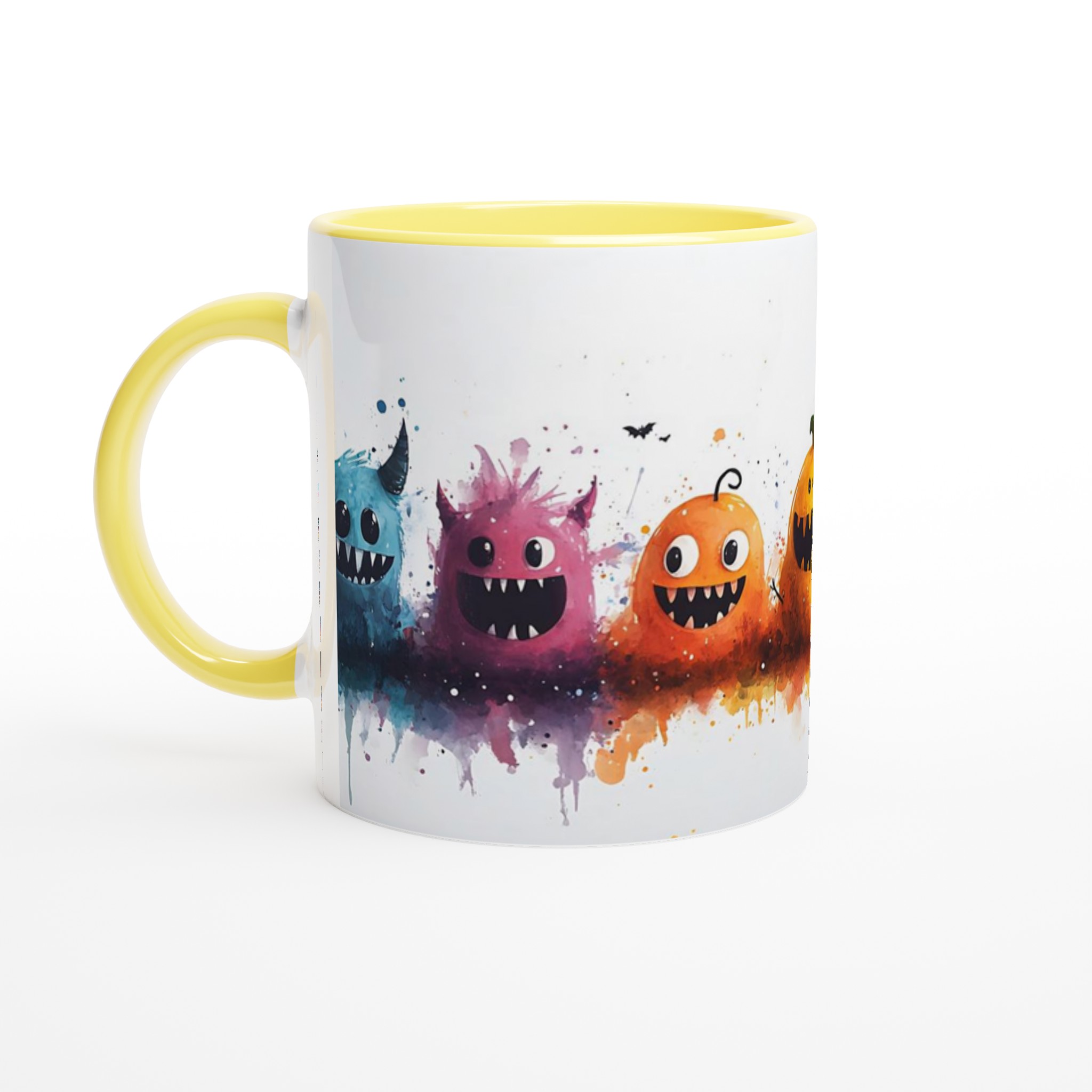 Busiga Halloweenmonster Mugg – 11oz Keramisk Kaffemugg i ditt val av sju färger 3 5ab61434-989a-42e8-bbb4-75578f302226