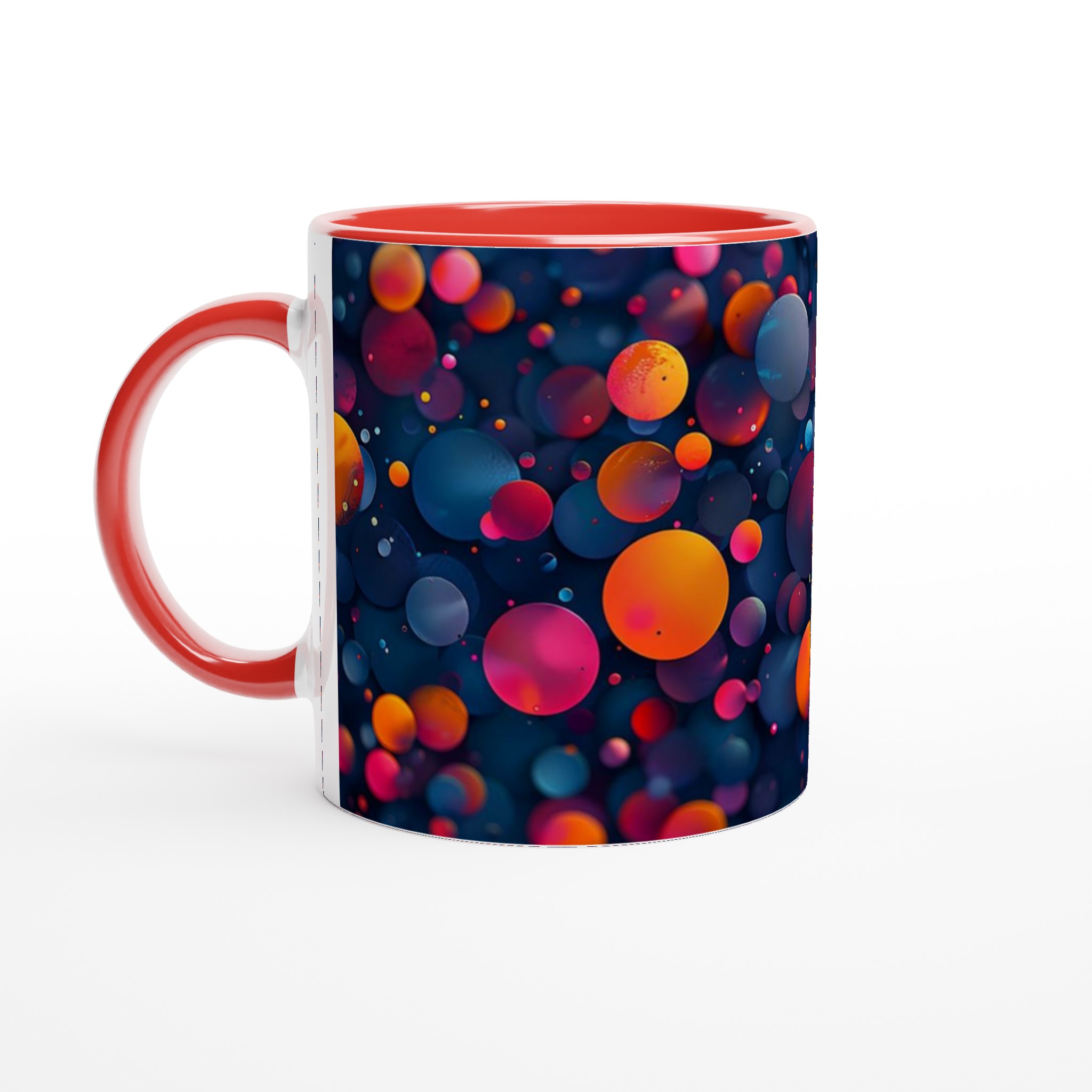 Abstrakt Bubbel Keramikmugg - 11oz Konstnärlig Kaffekopp i Flera Färger 5 5adee974-9942-4c0e-b4aa-c90e4e4e969b