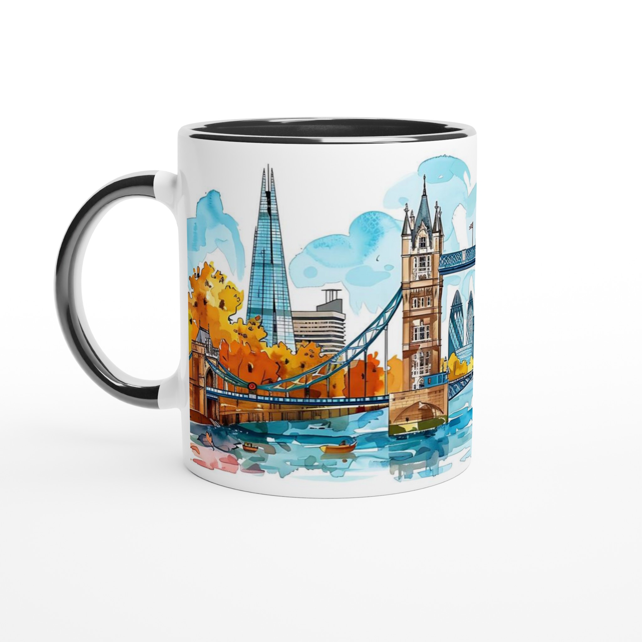 London Watercolor Skyline Mugg – Varm höstkänsla i din hand, välj din färg! 4 5b72a009-2dc5-4041-ac34-e90e80274aac