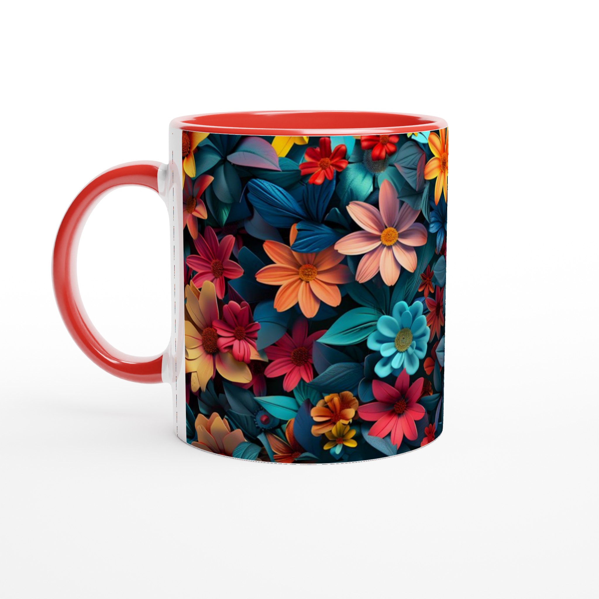 Färgexplosion: 11oz Keramikmugg – Din Personliga Blombukett i Valfri Kulör 5 5b8e2d8b-1694-45b8-bbe3-50505f0a988b